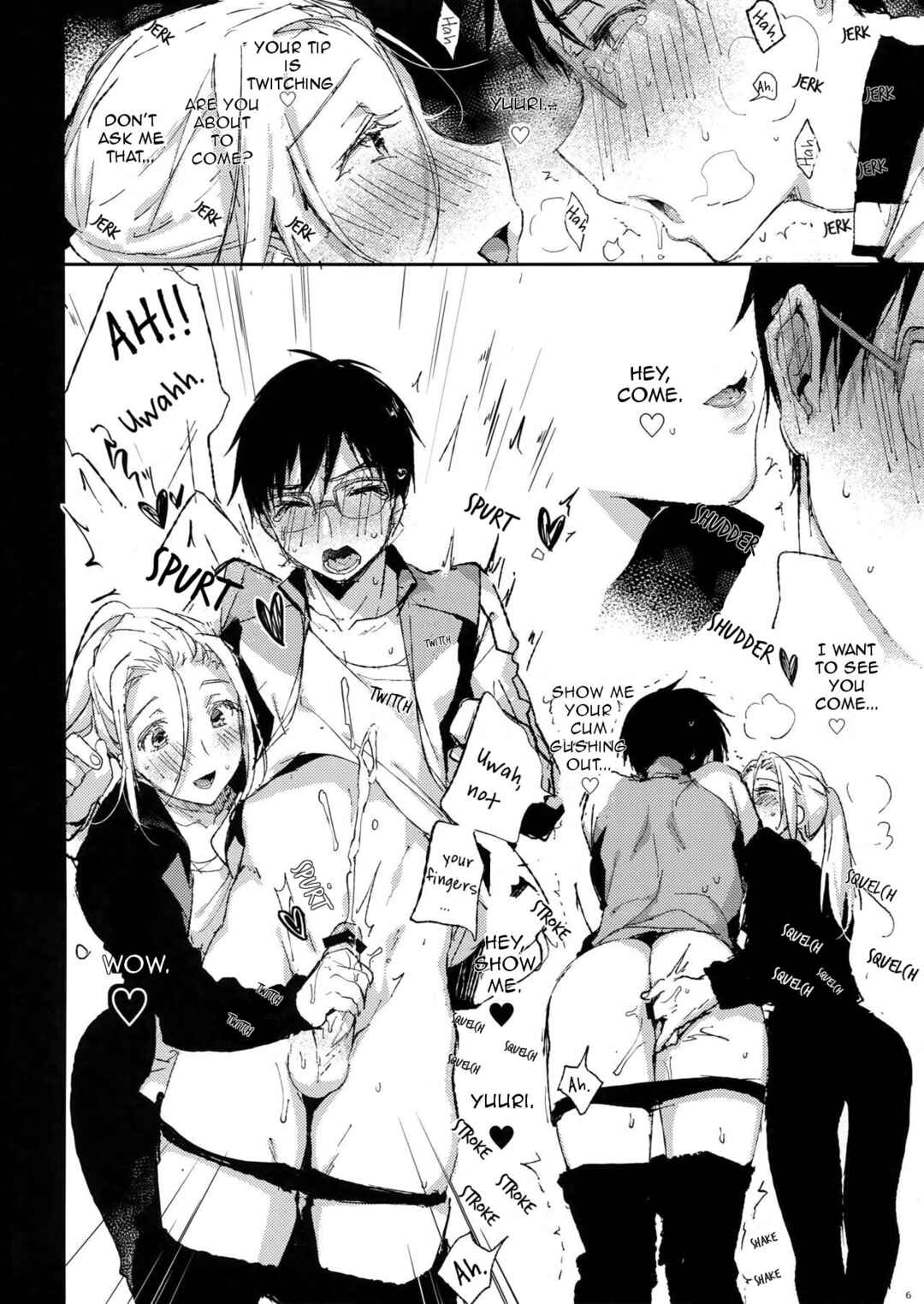 Page 5 Chapter Unknown_e041 Yuri!!! on Ice - Theres No Way a 23-Year-Old Guy Would Lose to a Juniors Dick (Doujinshi)