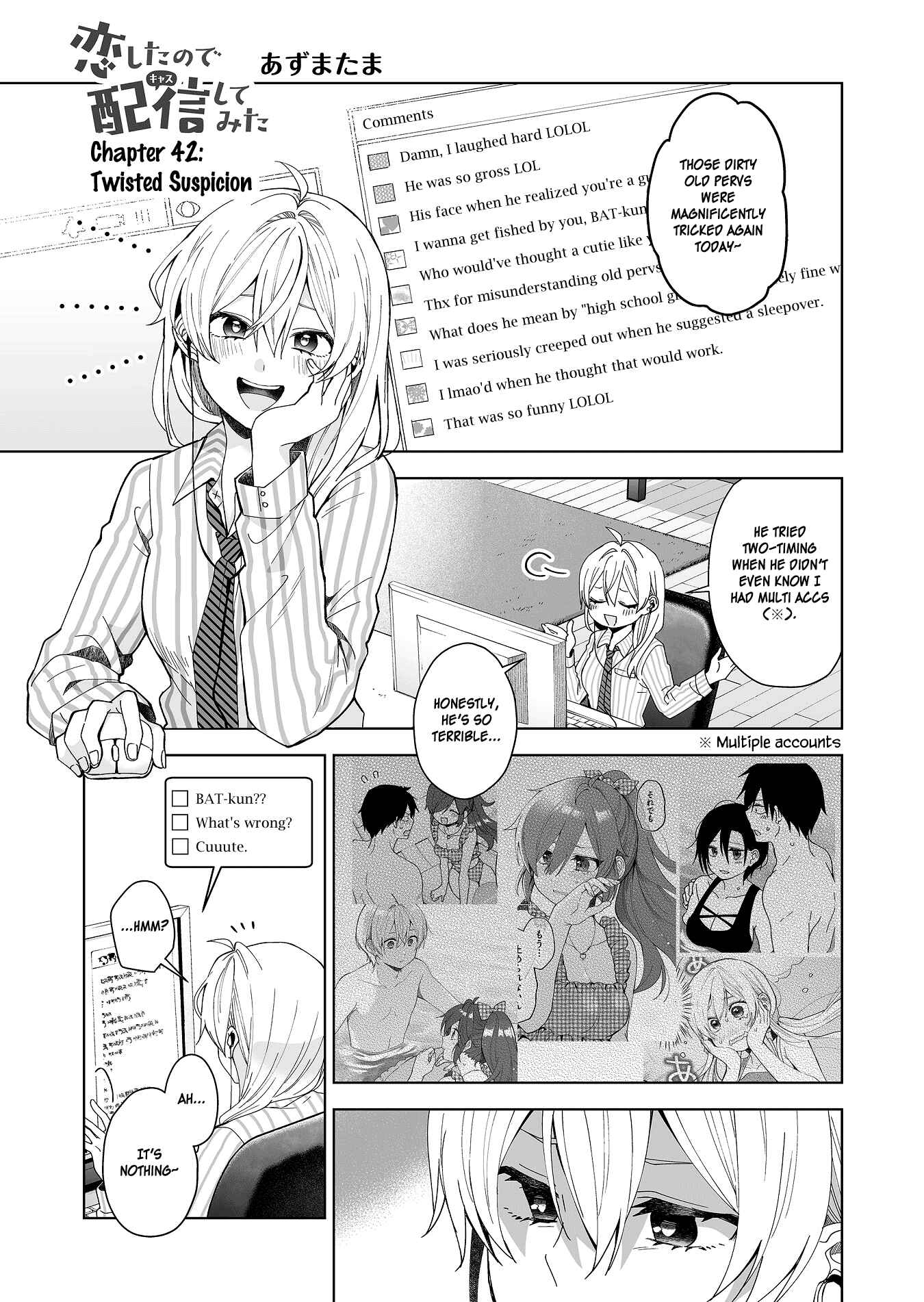 Page 1 Chapter 42 I Fell in Love, so I Tried Livestreaming.