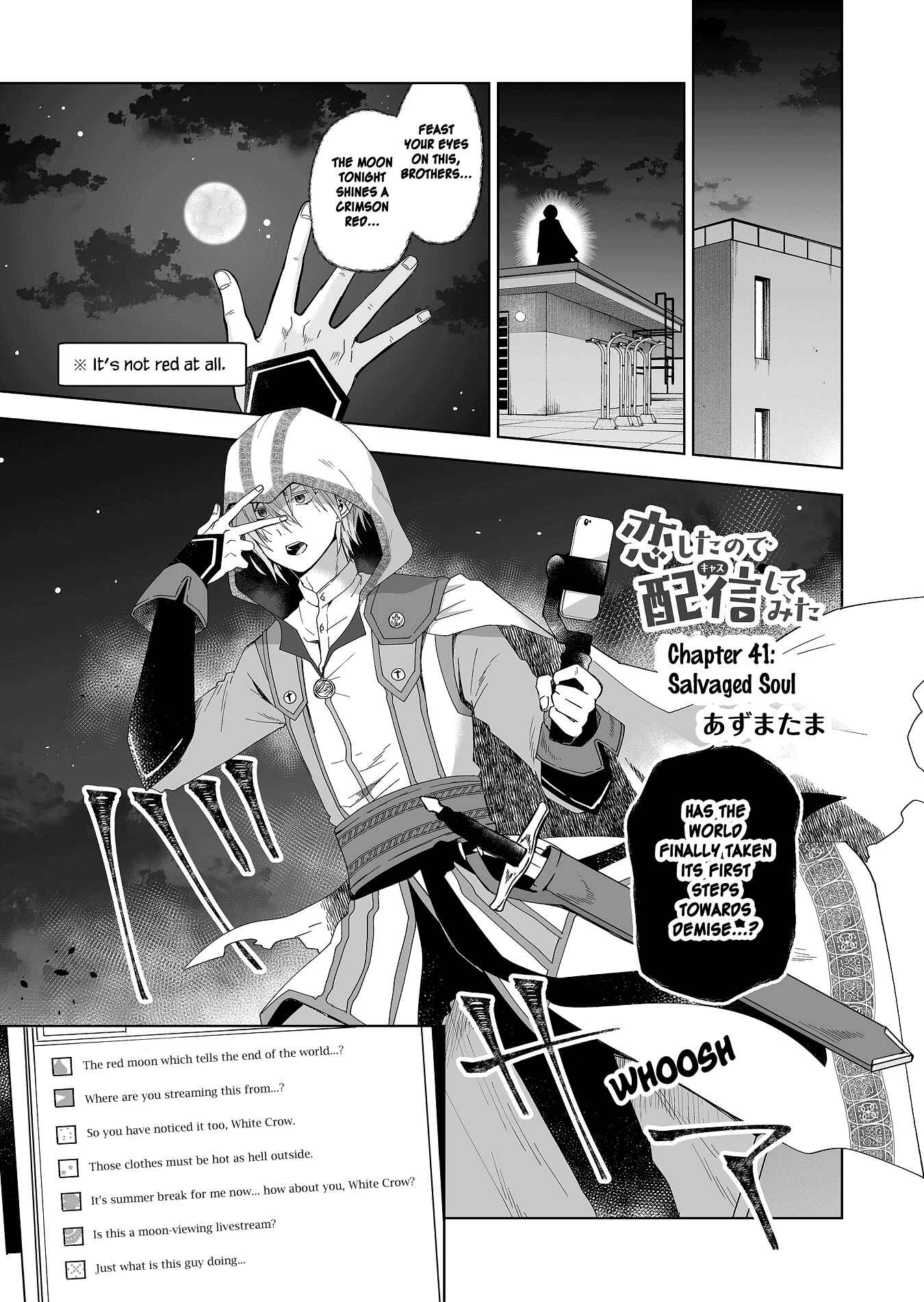 Page 1 Chapter 41 I Fell in Love, so I Tried Livestreaming.