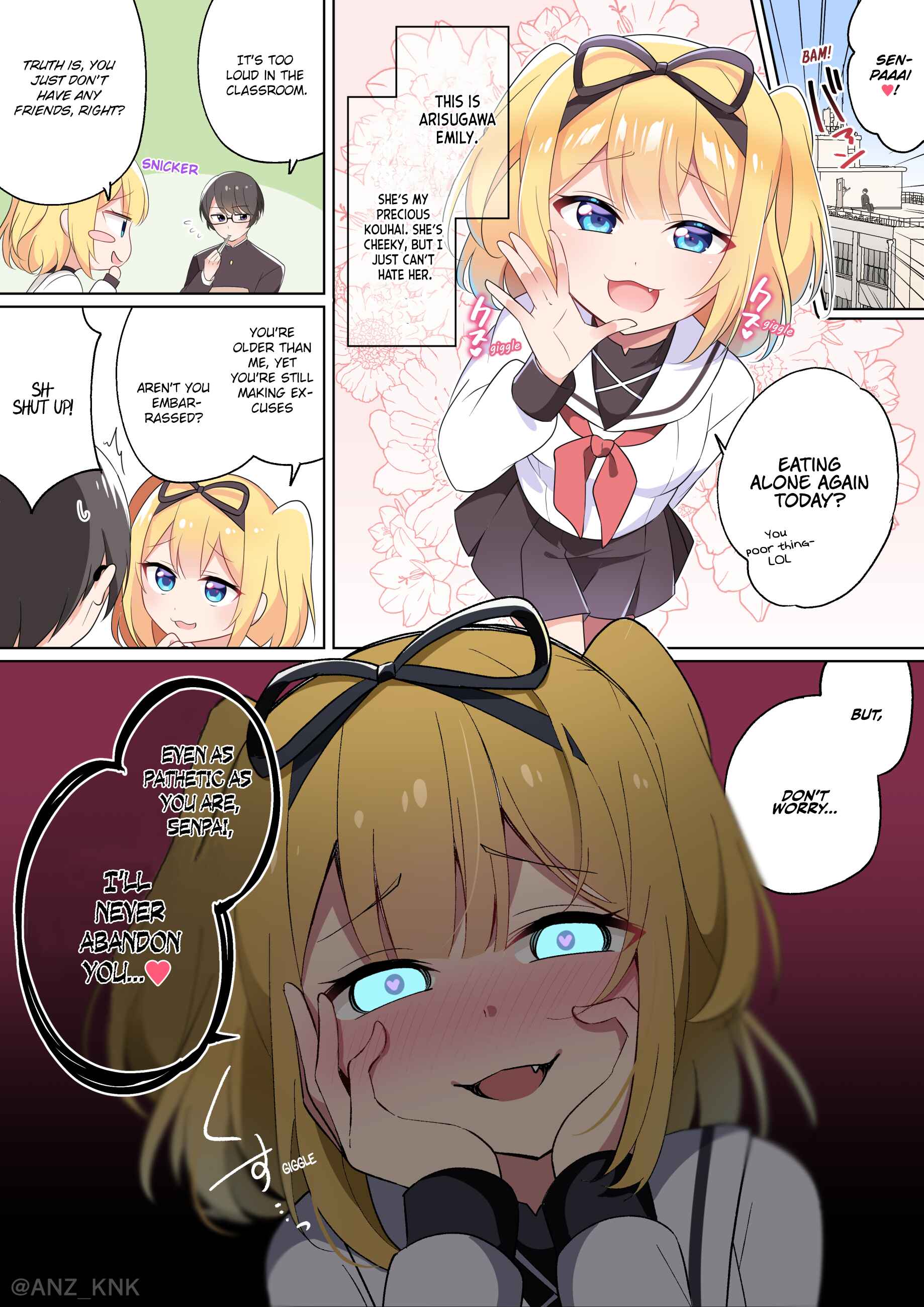 Page 1 Chapter 12.2 I Want To Teach My Cheeky Female Kouhai A Lesson