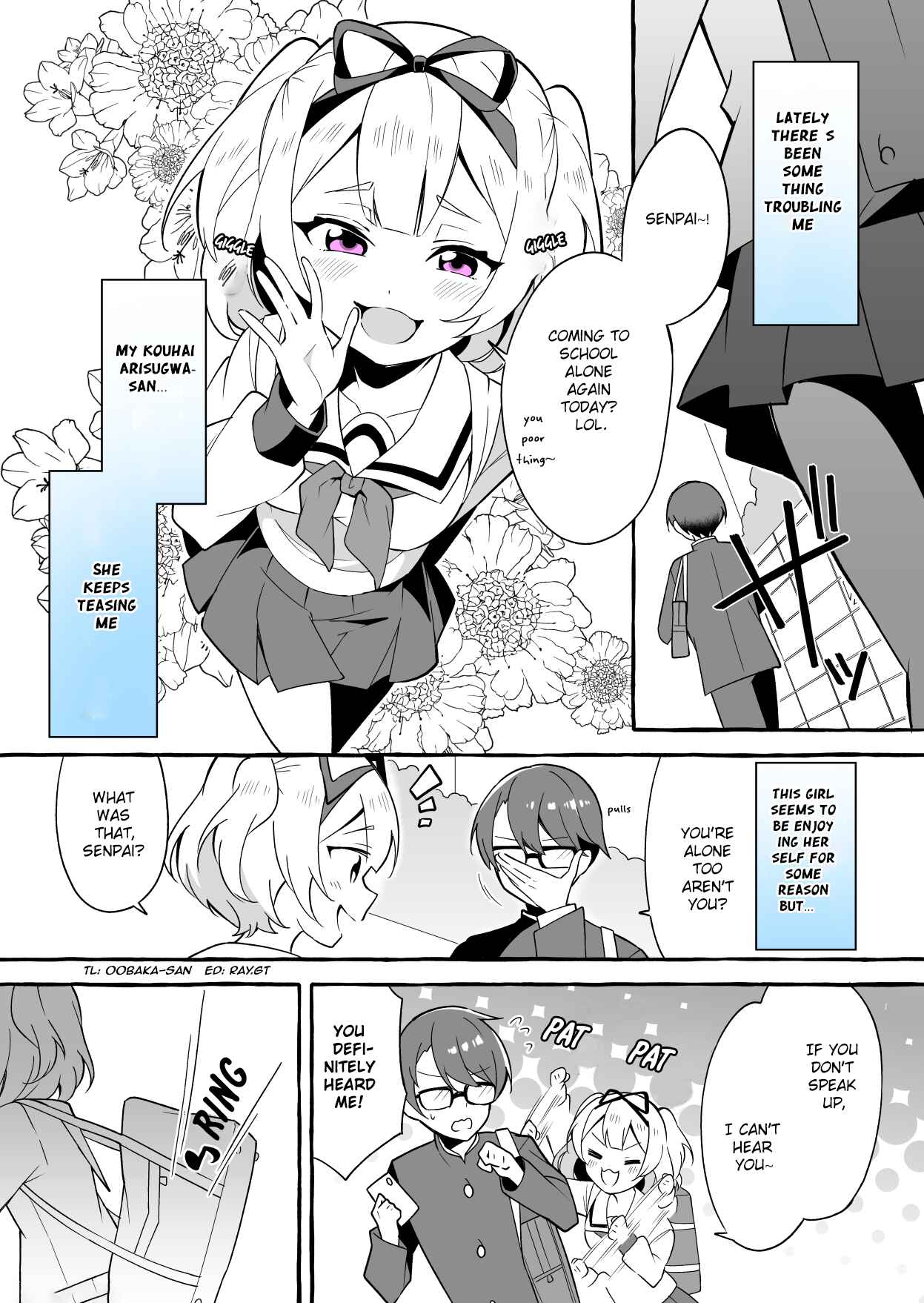 Page 1 Chapter 1 I Want To Teach My Cheeky Female Kouhai A Lesson