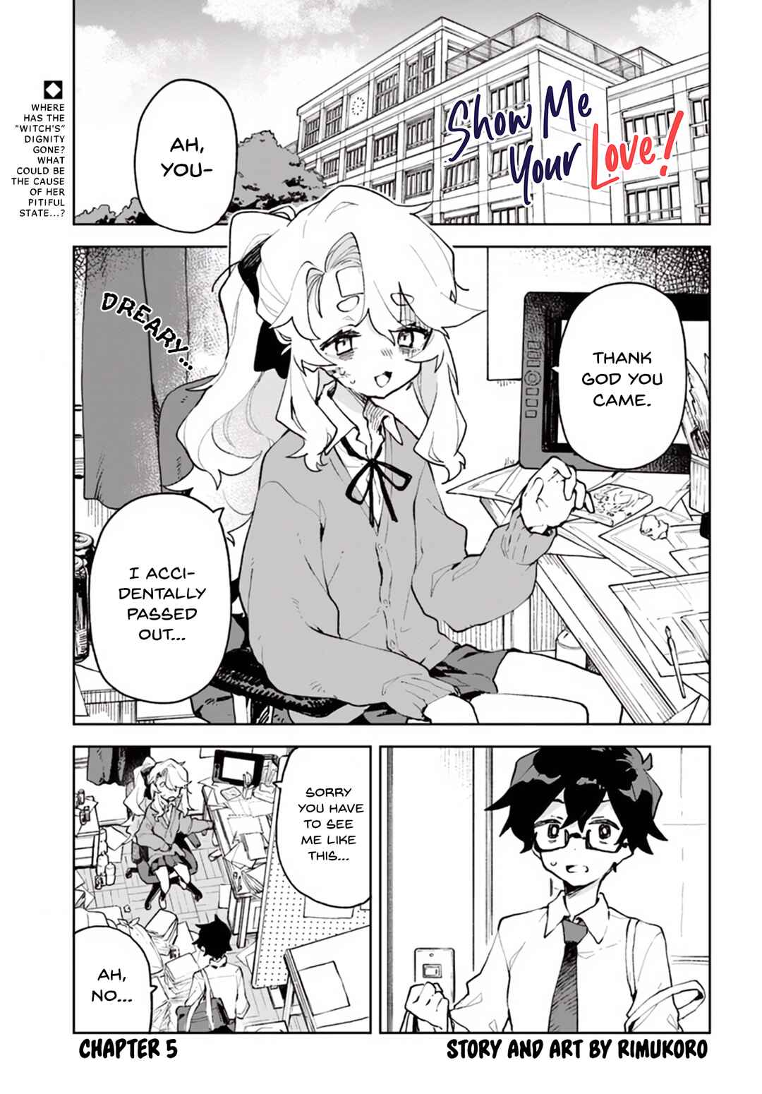 Page 1 Chapter 5 Kimi no Love wo Misetekure!