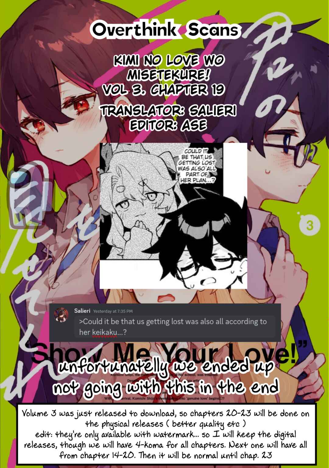 Page 23 Chapter 19 Kimi no Love wo Misetekure!