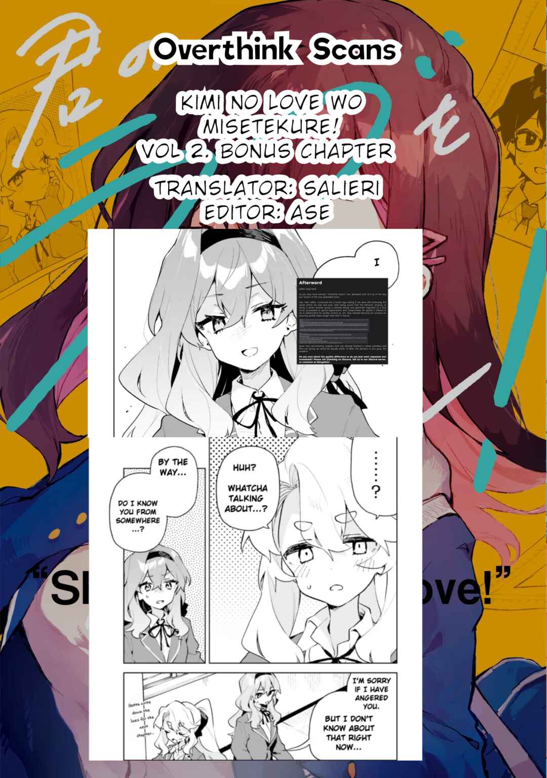 Page 8 Chapter 13.9 Kimi no Love wo Misetekure!