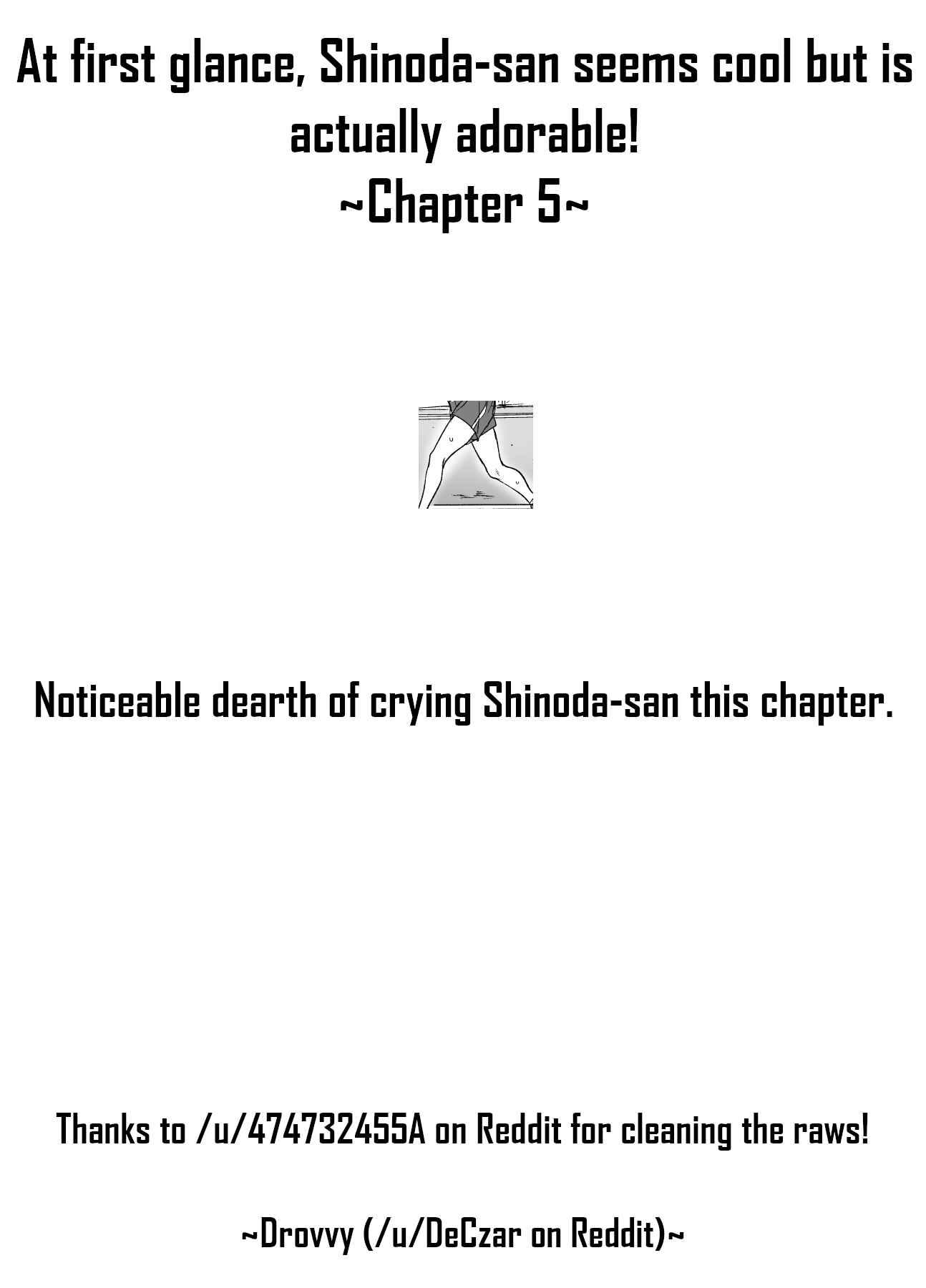 Page 5 Chapter 5 At First Glance, Shinoda-san Seems Cool but Is Actually Adorable!