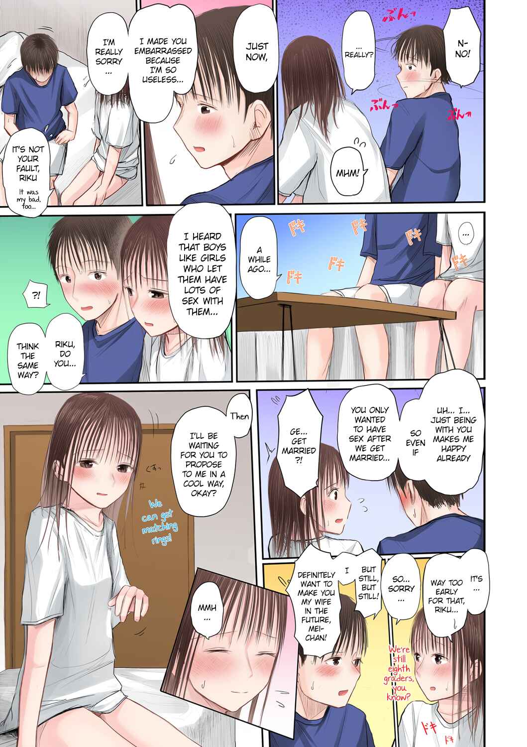 Page 11 Chapter Unknown_c05d Kimi ni Sawareru Shiawase - 2-nen buri no Otomari-kai (Official Colored)