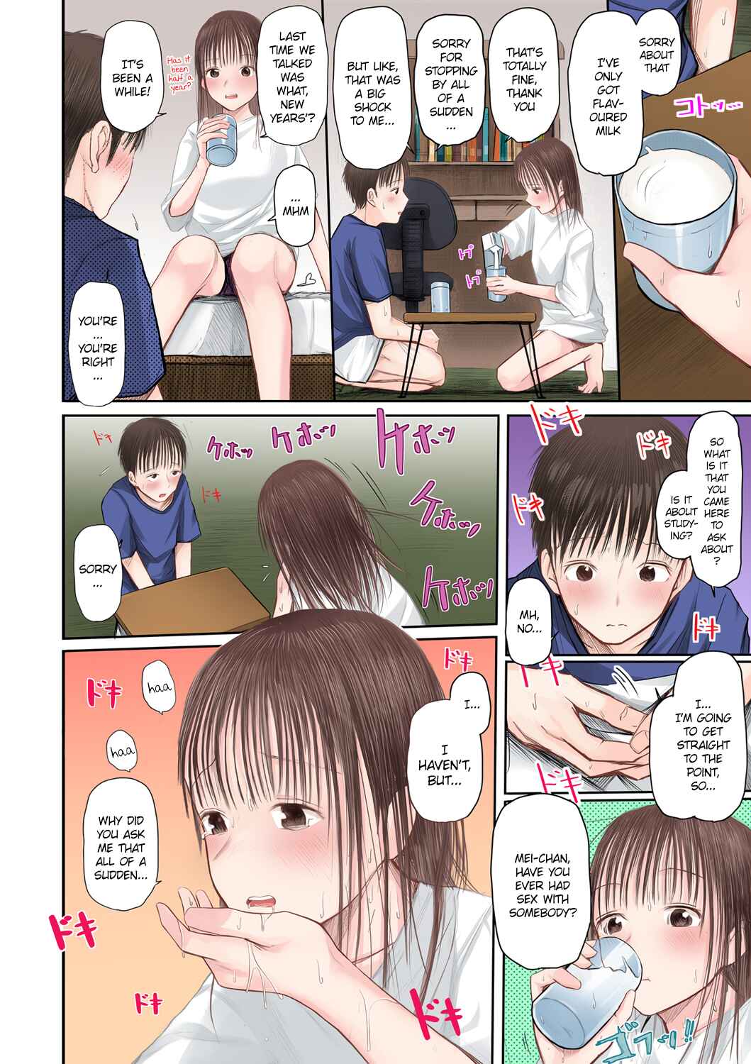 Page 4 Chapter Unknown_c05d Kimi ni Sawareru Shiawase - 2-nen buri no Otomari-kai (Official Colored)