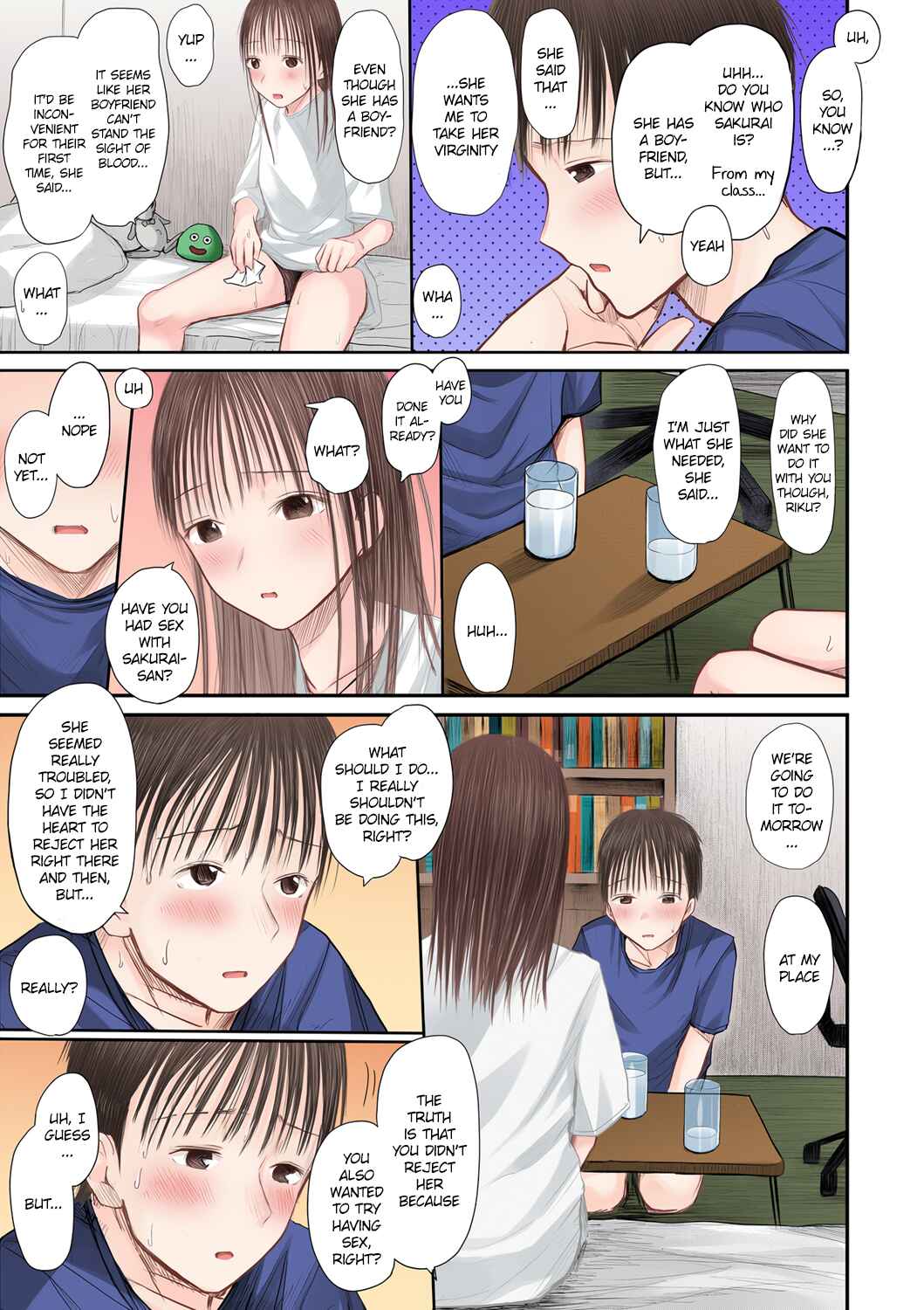 Page 5 Chapter Unknown_c05d Kimi ni Sawareru Shiawase - 2-nen buri no Otomari-kai (Official Colored)