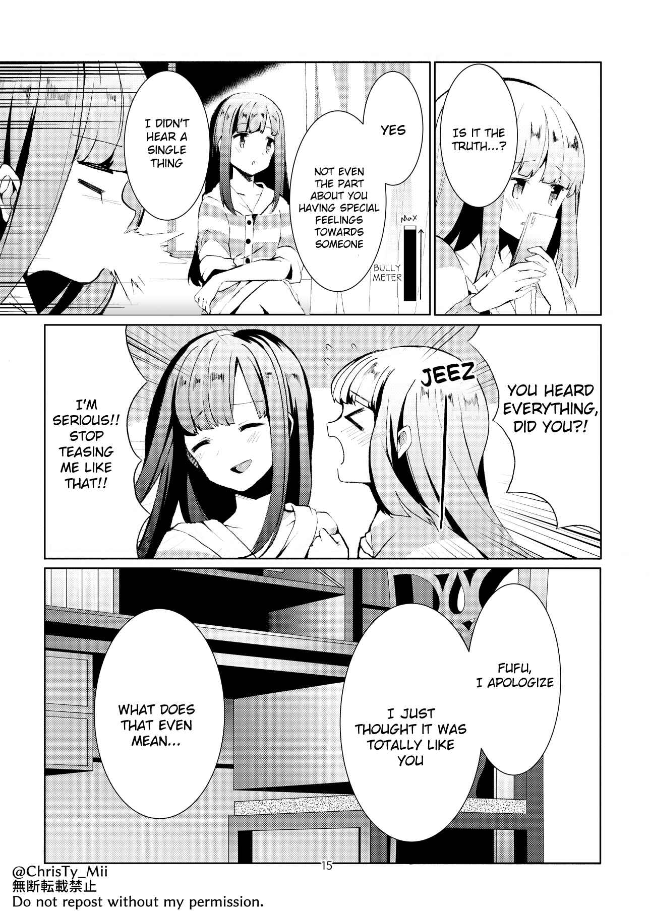 Page 16 Chapter Unknown_dab9 Magia Record: Mahou Shoujo Madoka☆Magica Gaiden - Kokuhaku Renshuuchuu (Doujinshi)