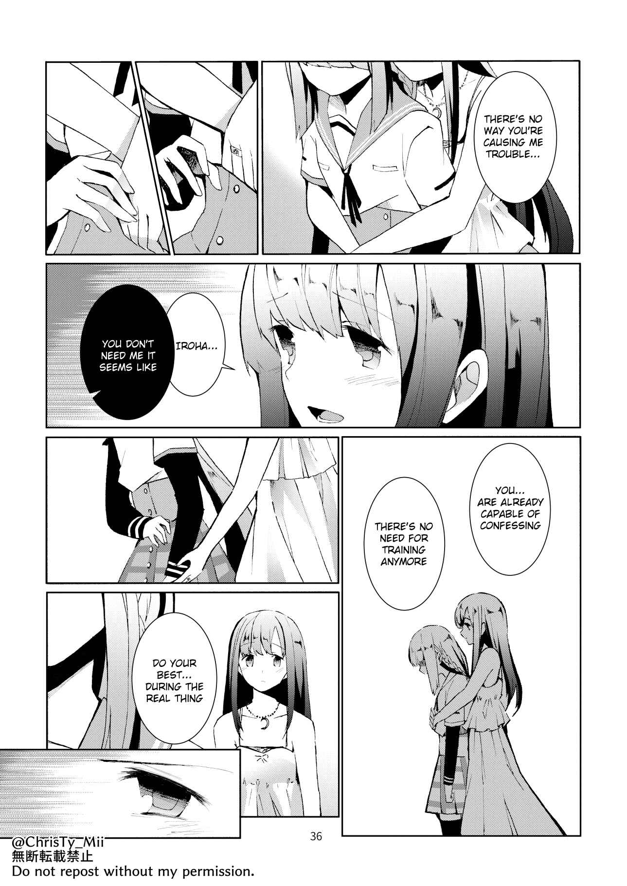 Page 37 Chapter Unknown_dab9 Magia Record: Mahou Shoujo Madoka☆Magica Gaiden - Kokuhaku Renshuuchuu (Doujinshi)