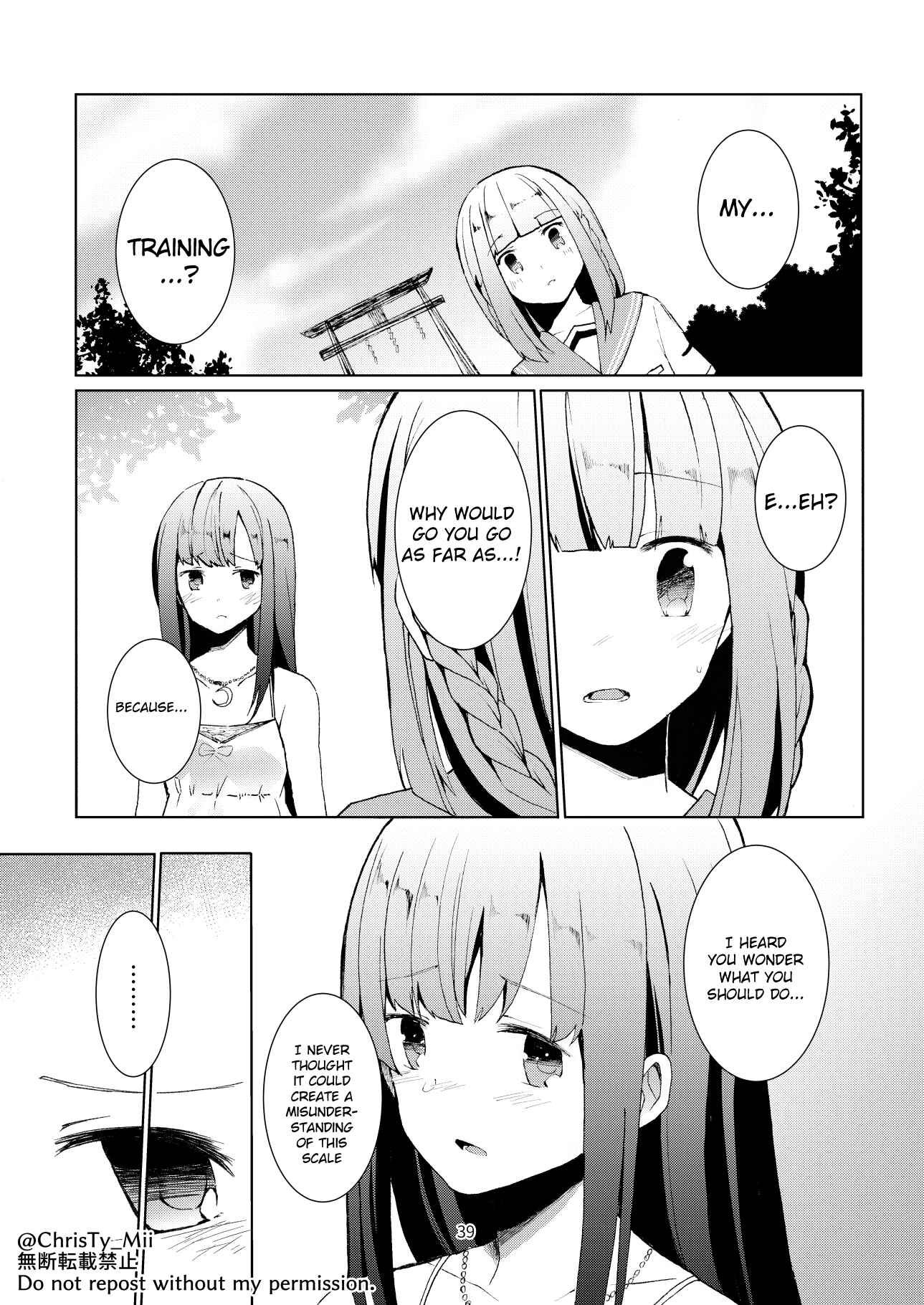 Page 40 Chapter Unknown_dab9 Magia Record: Mahou Shoujo Madoka☆Magica Gaiden - Kokuhaku Renshuuchuu (Doujinshi)