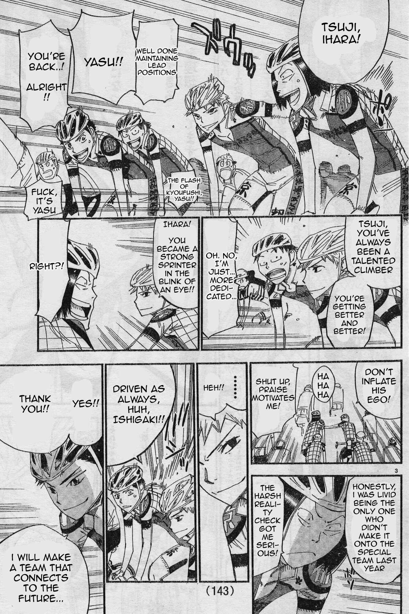 Page 3 Chapter 36 Yowamushi Pedal - Spare Bike