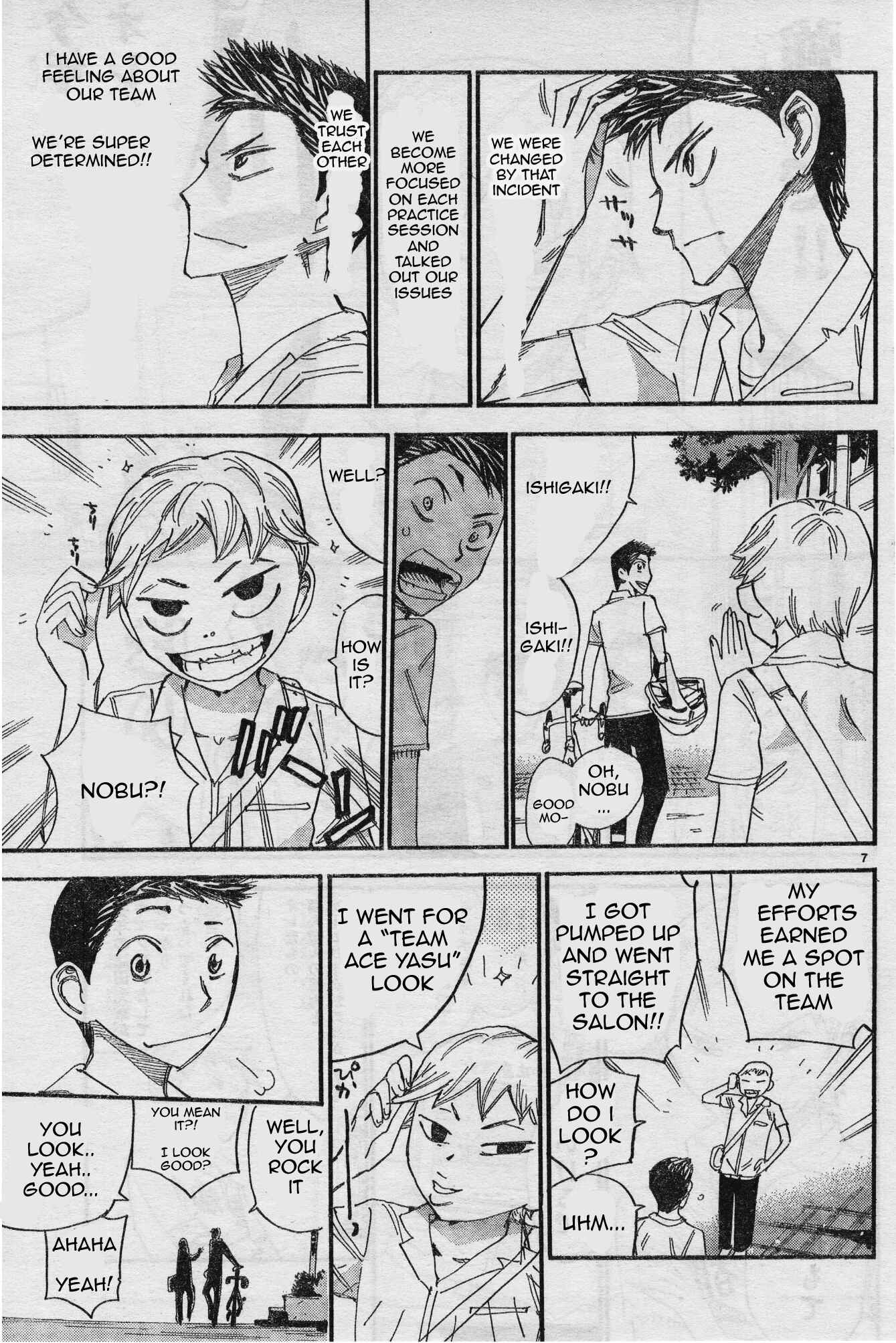 Page 7 Chapter 36 Yowamushi Pedal - Spare Bike