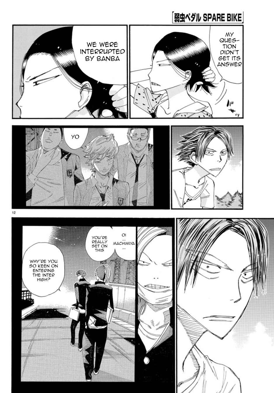 Page 13 Chapter 51 Yowamushi Pedal - Spare Bike