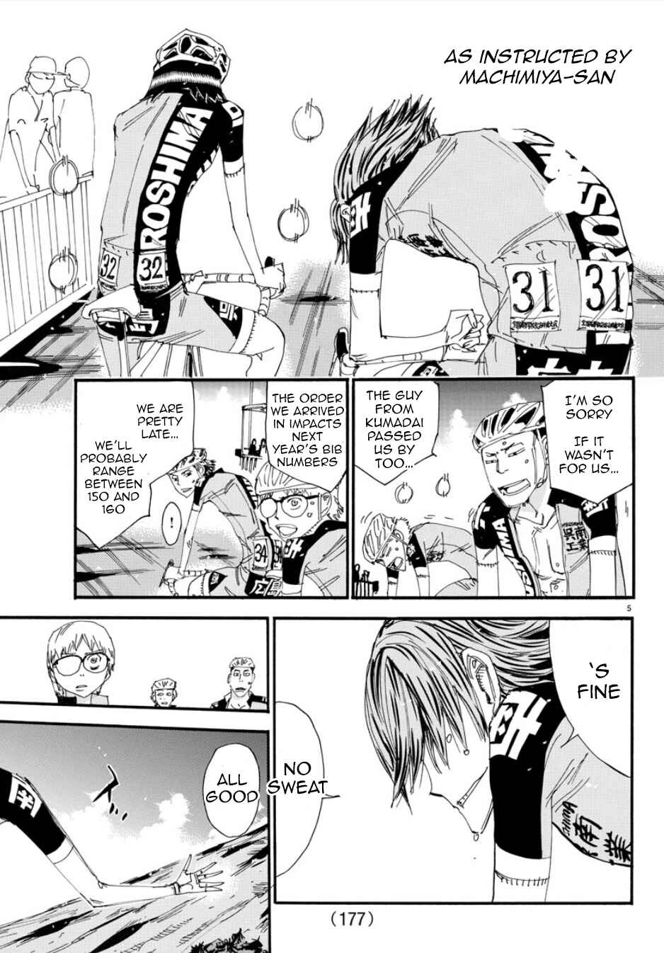 Page 6 Chapter 51 Yowamushi Pedal - Spare Bike