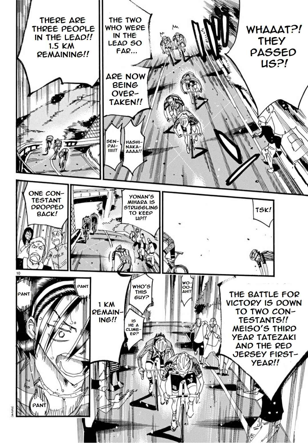 Page 10 Chapter 118 Yowamushi Pedal - Spare Bike
