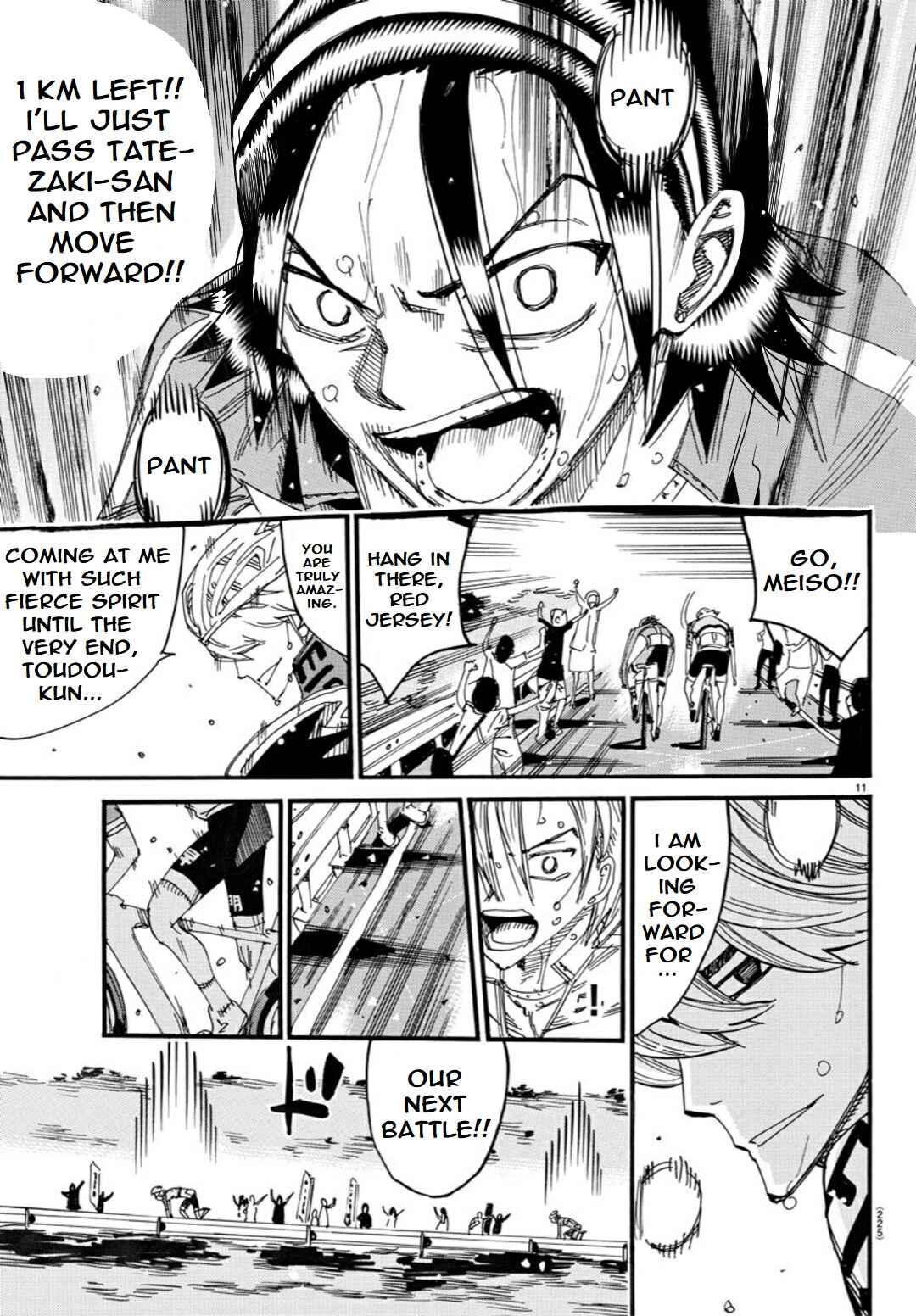 Page 11 Chapter 118 Yowamushi Pedal - Spare Bike