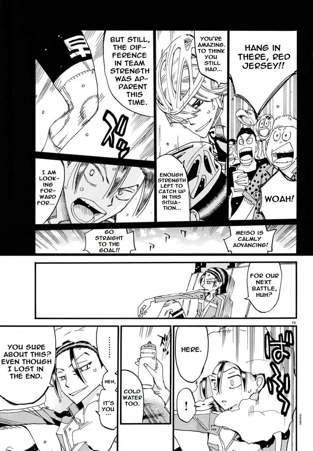 Page 15 Chapter 118 Yowamushi Pedal - Spare Bike