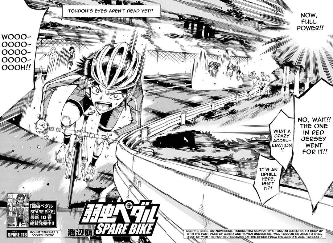 Page 3 Chapter 118 Yowamushi Pedal - Spare Bike