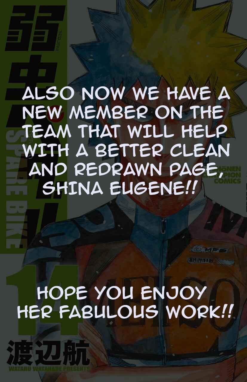 Page 3 Chapter 112 Yowamushi Pedal - Spare Bike