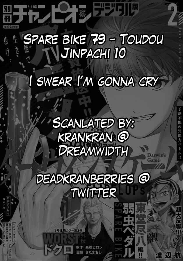 Page 2 Chapter 79 Yowamushi Pedal - Spare Bike