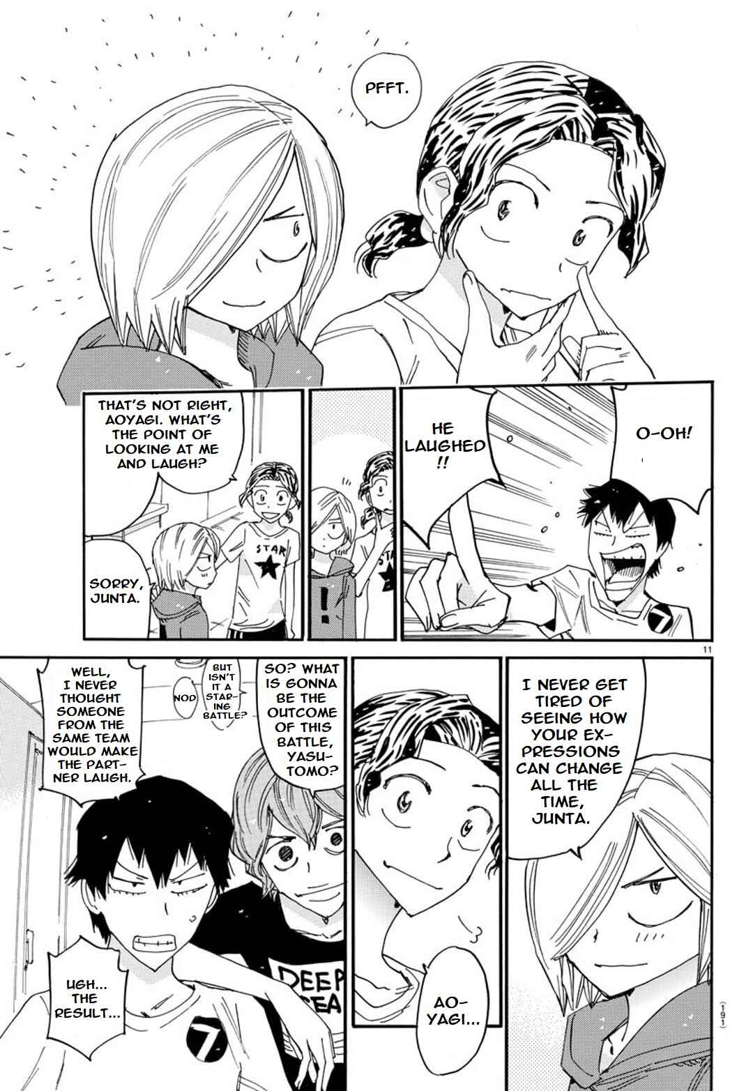 Page 11 Chapter 111 Yowamushi Pedal - Spare Bike