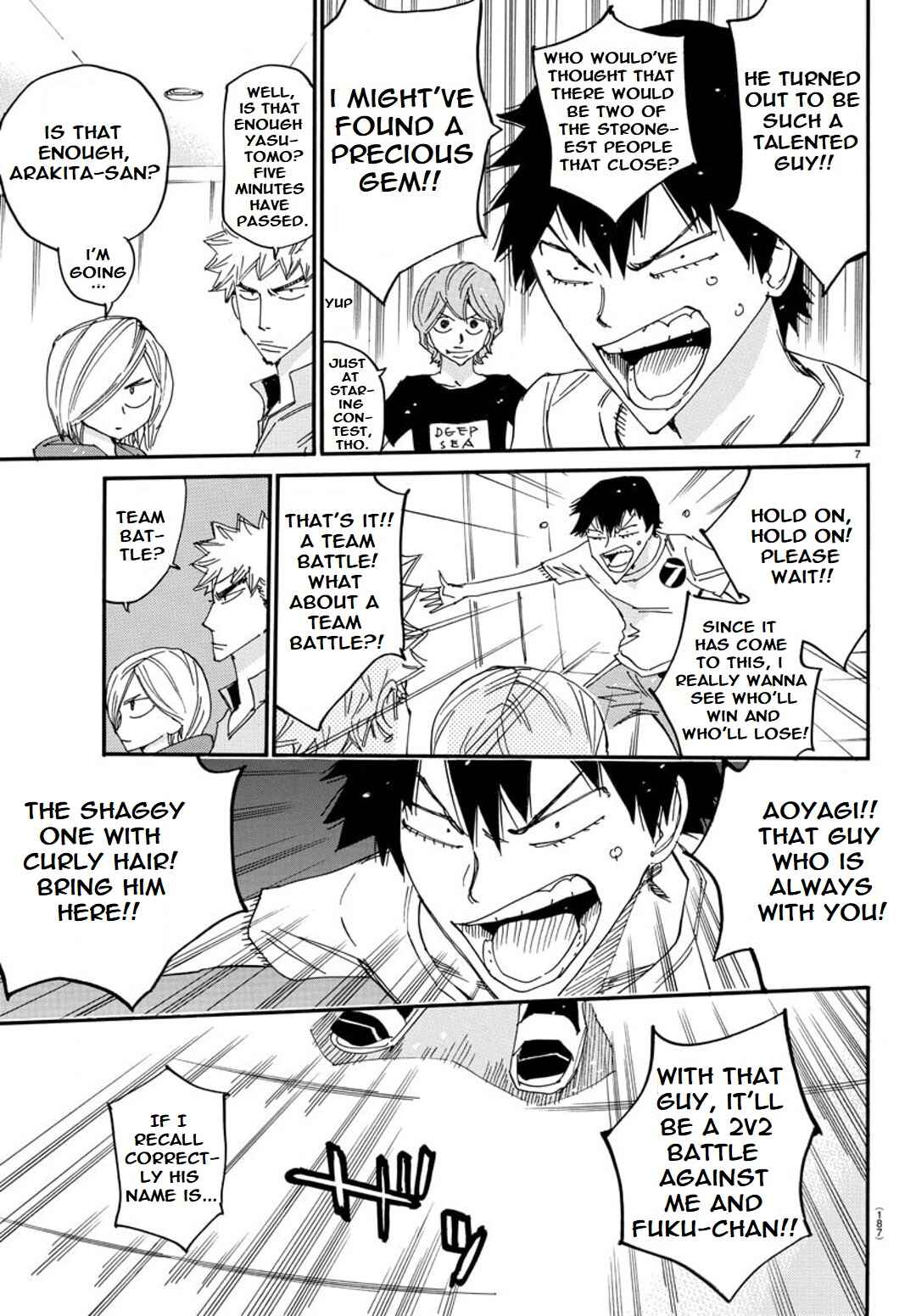 Page 7 Chapter 111 Yowamushi Pedal - Spare Bike