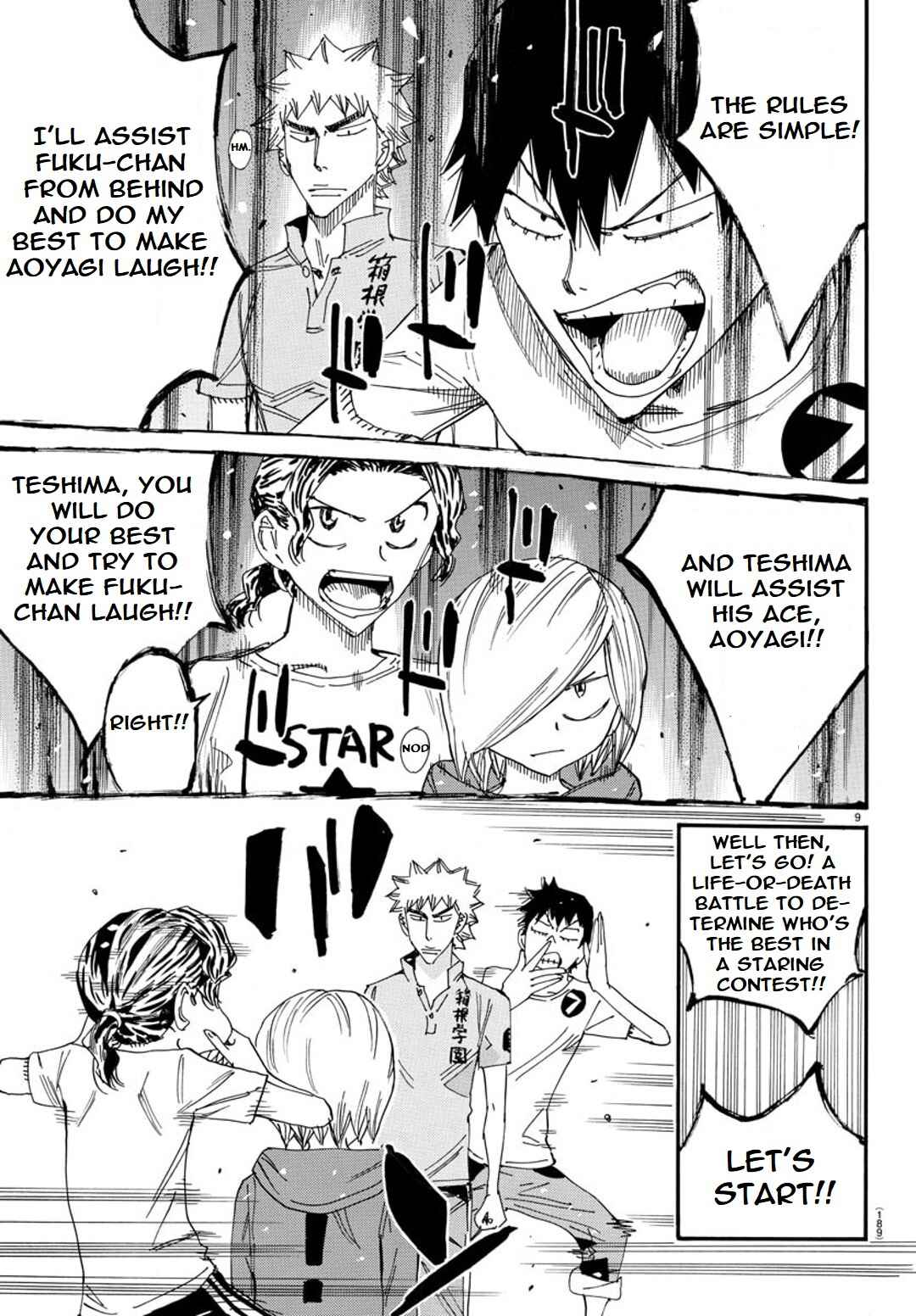 Page 9 Chapter 111 Yowamushi Pedal - Spare Bike