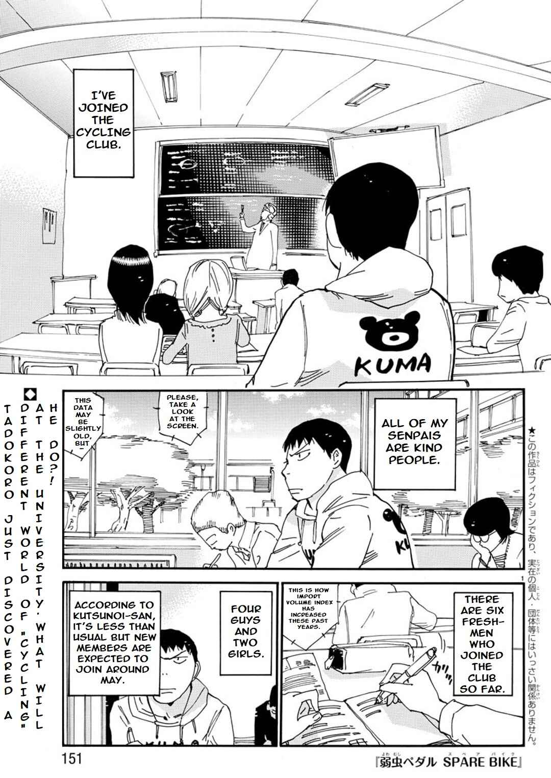 Page 2 Chapter 96 Yowamushi Pedal - Spare Bike