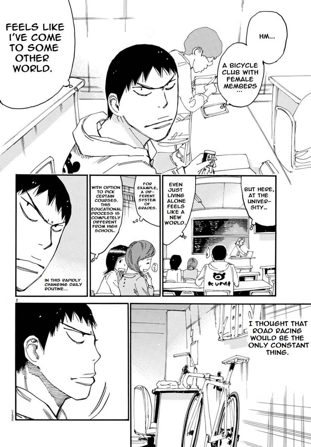 Page 3 Chapter 96 Yowamushi Pedal - Spare Bike