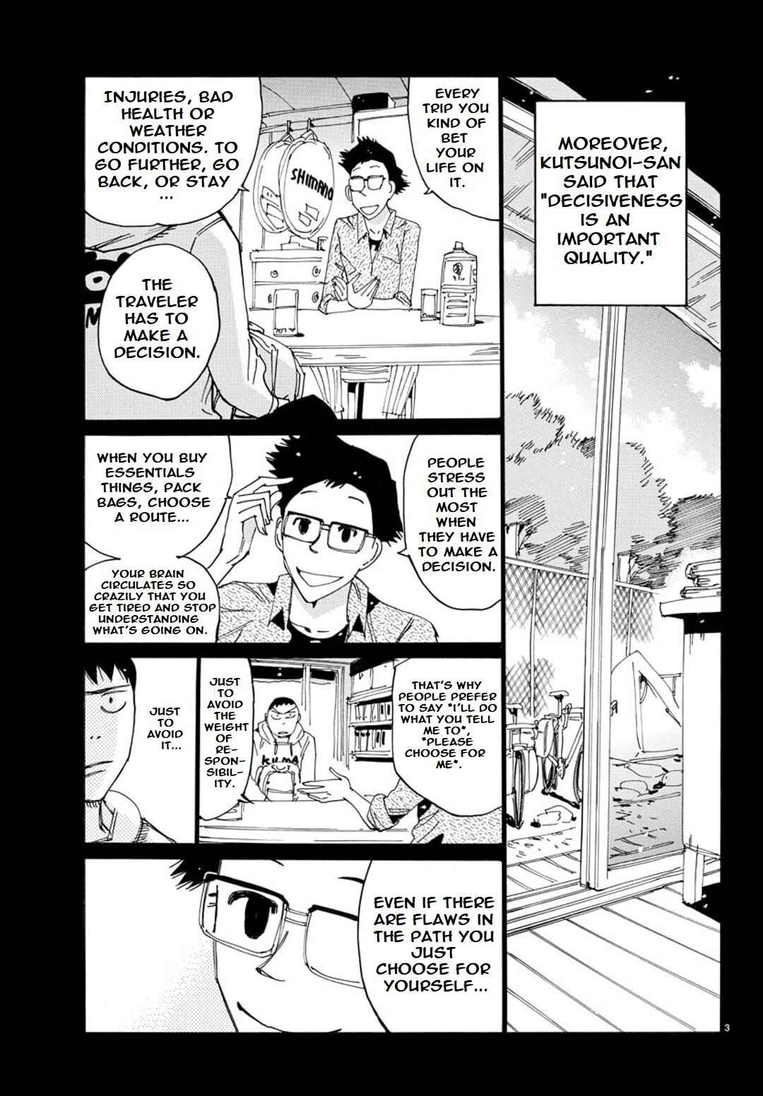 Page 4 Chapter 96 Yowamushi Pedal - Spare Bike