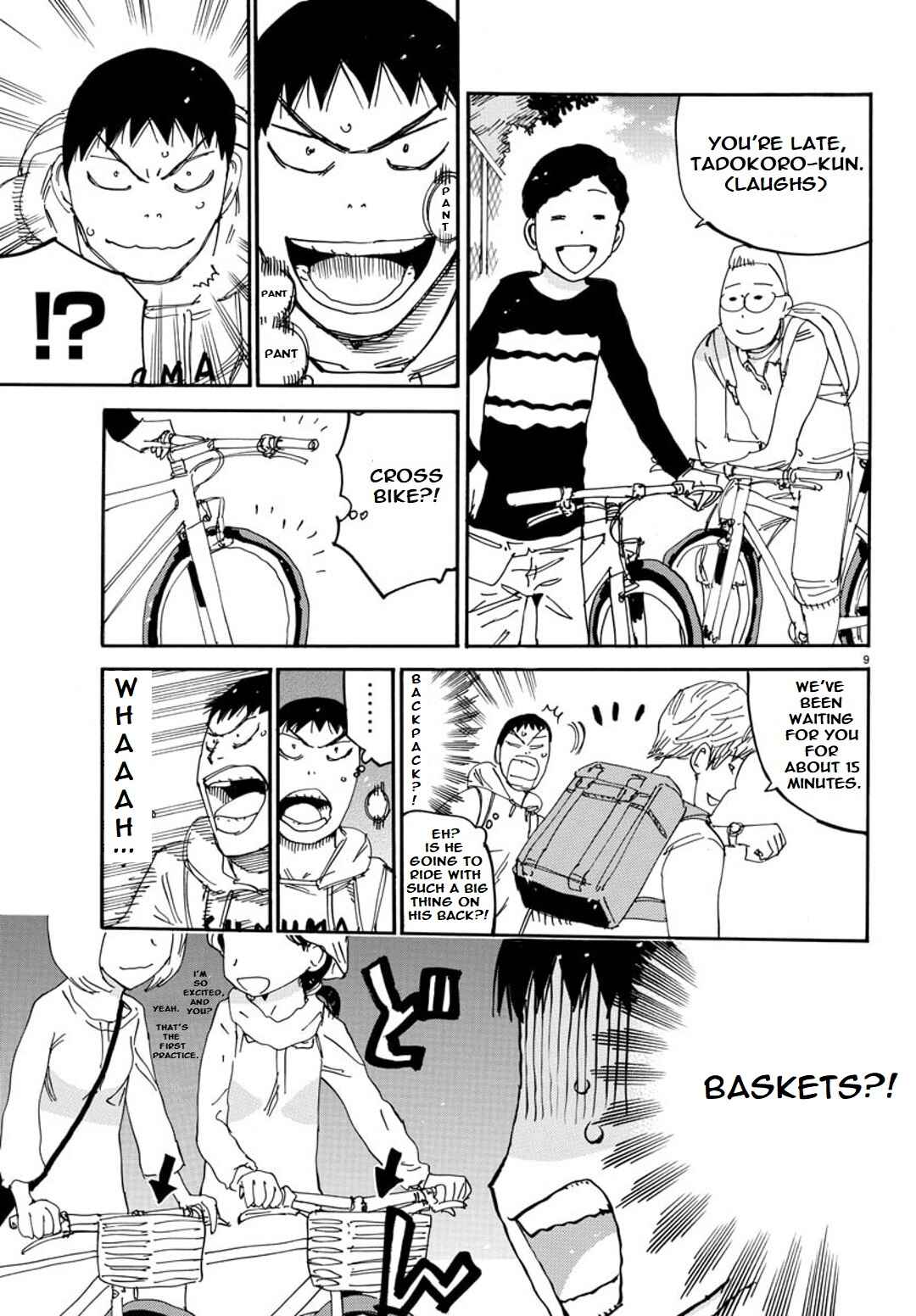 Page 9 Chapter 96 Yowamushi Pedal - Spare Bike