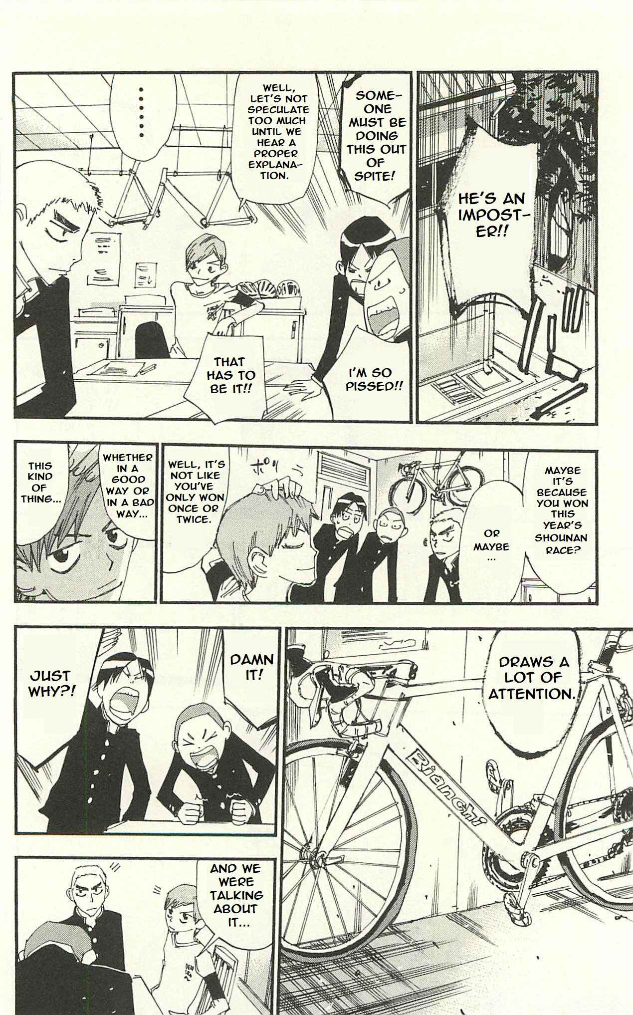 Page 12 Chapter 5 Yowamushi Pedal - Spare Bike