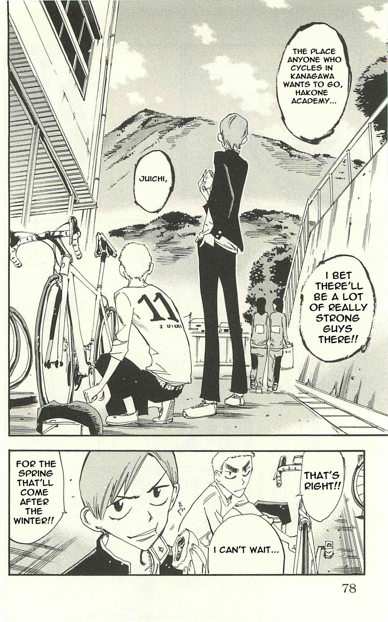 Page 8 Chapter 5 Yowamushi Pedal - Spare Bike