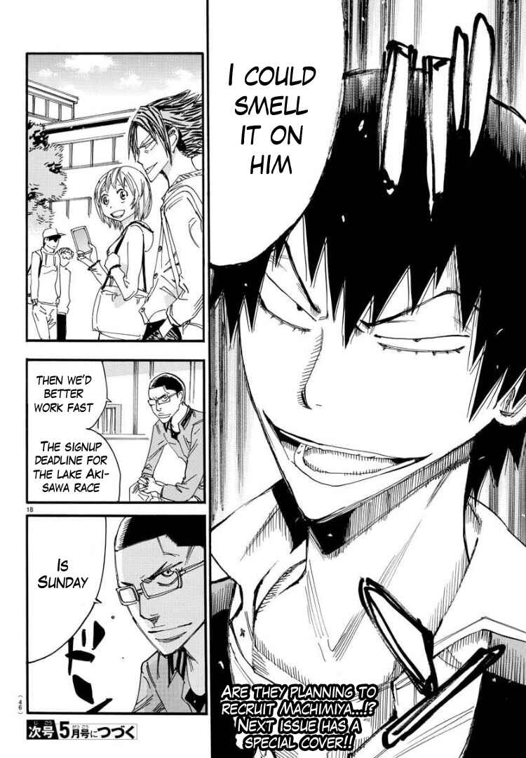 Page 20 Chapter 69 Yowamushi Pedal - Spare Bike