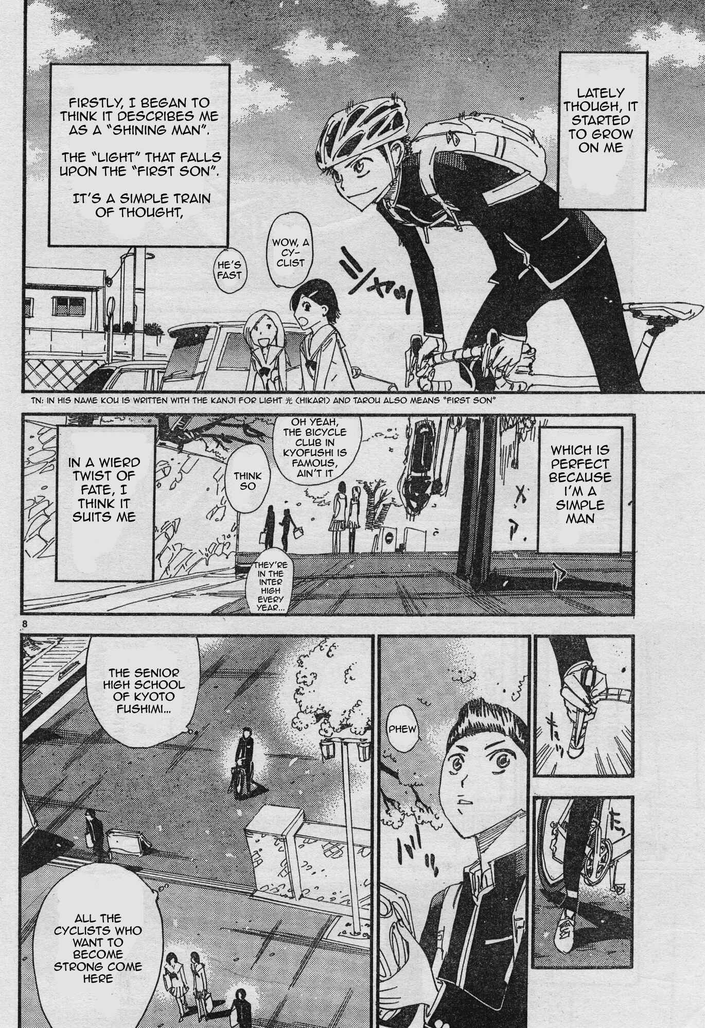 Page 12 Chapter 33 Yowamushi Pedal - Spare Bike