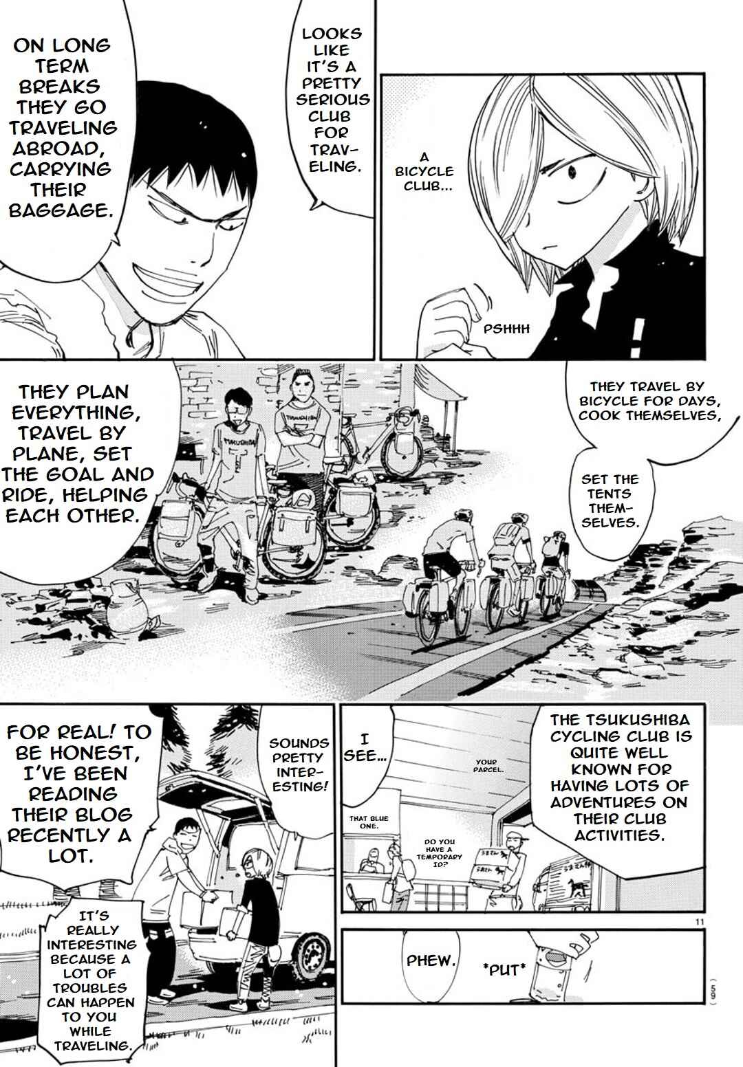 Page 11 Chapter 94 Yowamushi Pedal - Spare Bike
