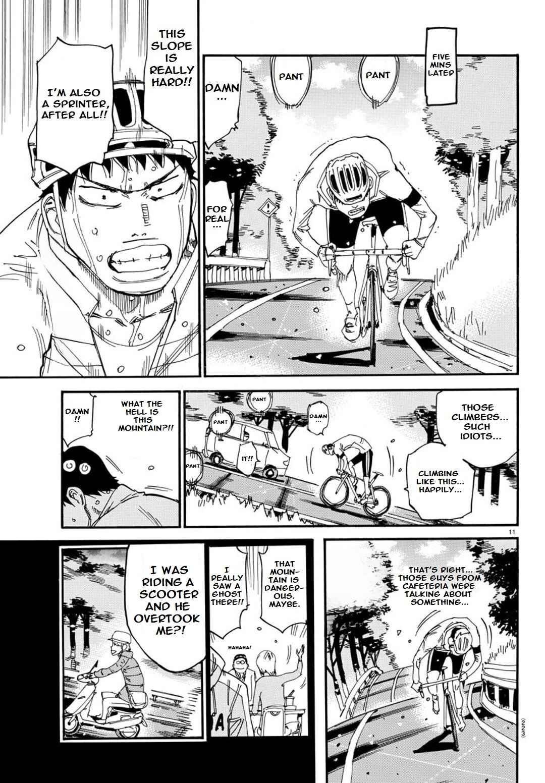 Page 10 Chapter 98 Yowamushi Pedal - Spare Bike
