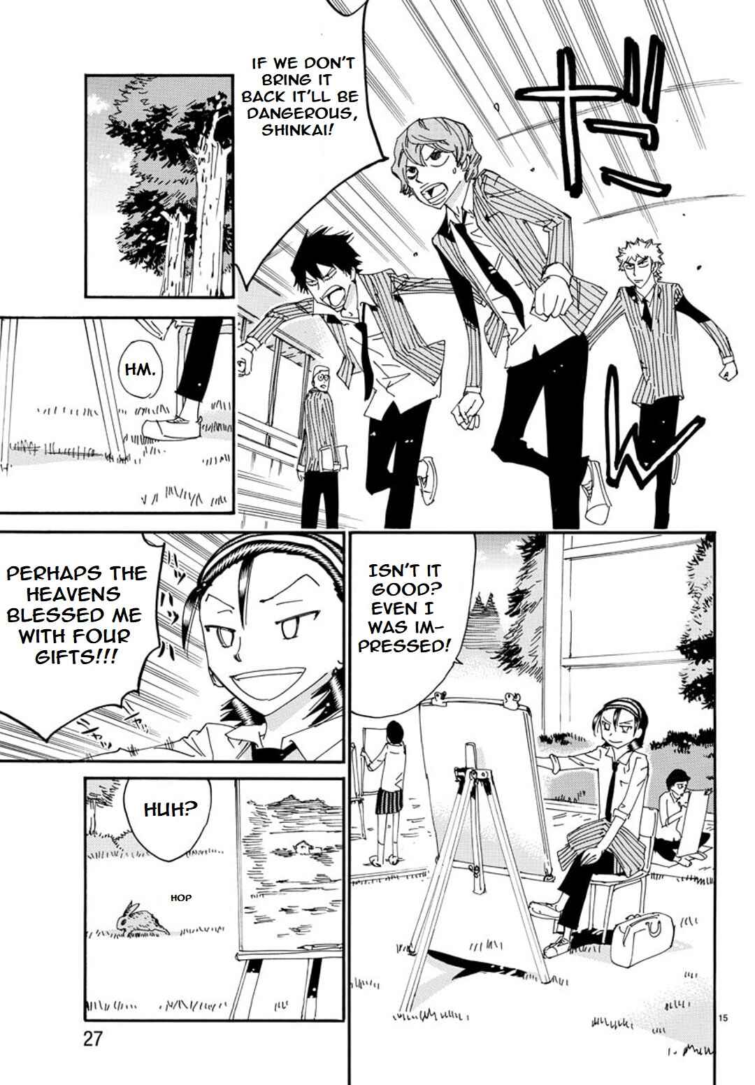 Page 17 Chapter 91 Yowamushi Pedal - Spare Bike