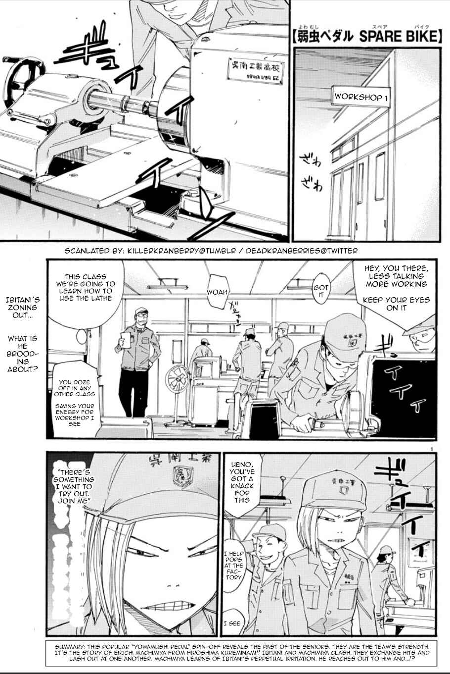Page 2 Chapter 46 Yowamushi Pedal - Spare Bike