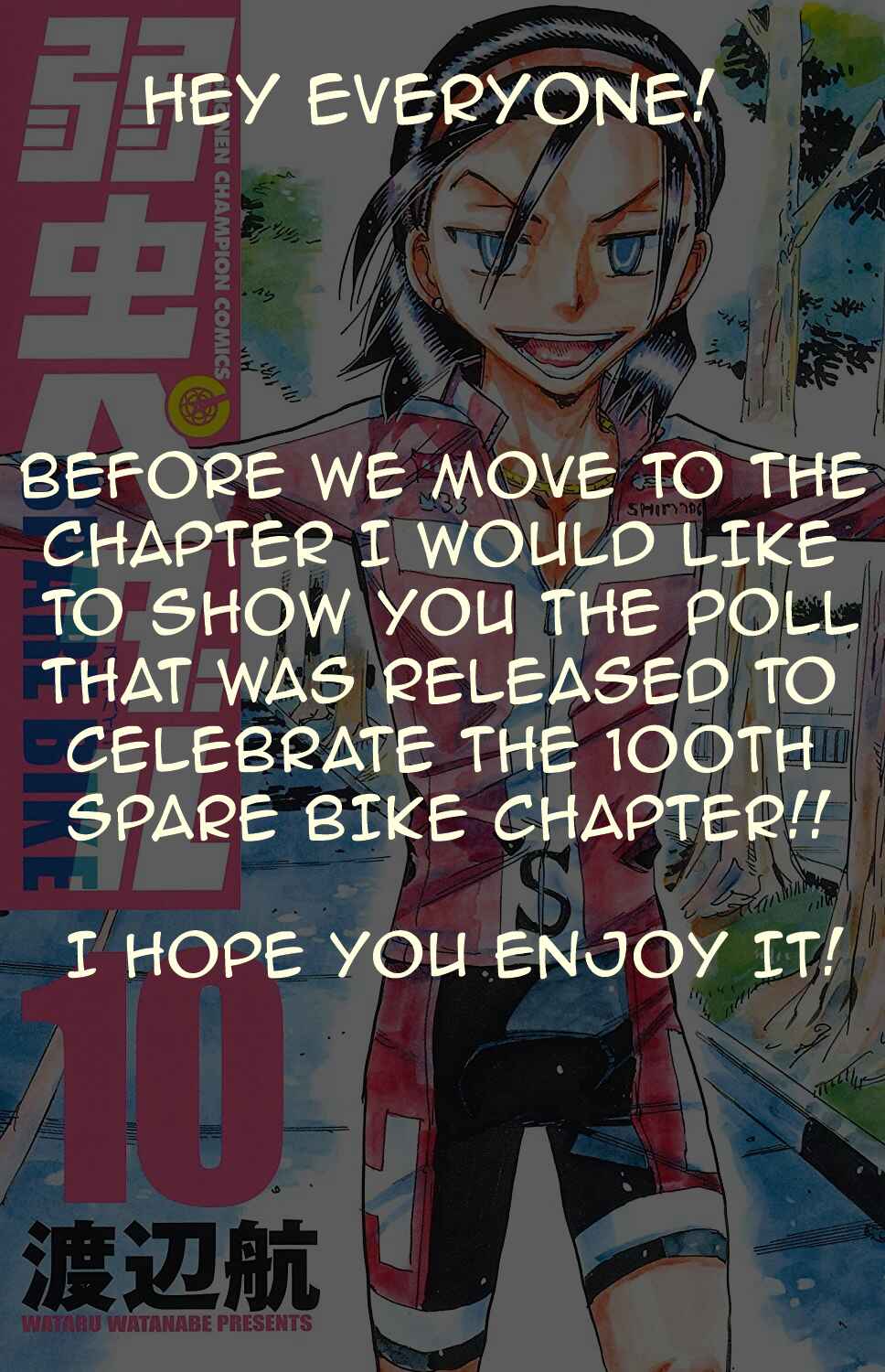 Page 2 Chapter 100 Yowamushi Pedal - Spare Bike