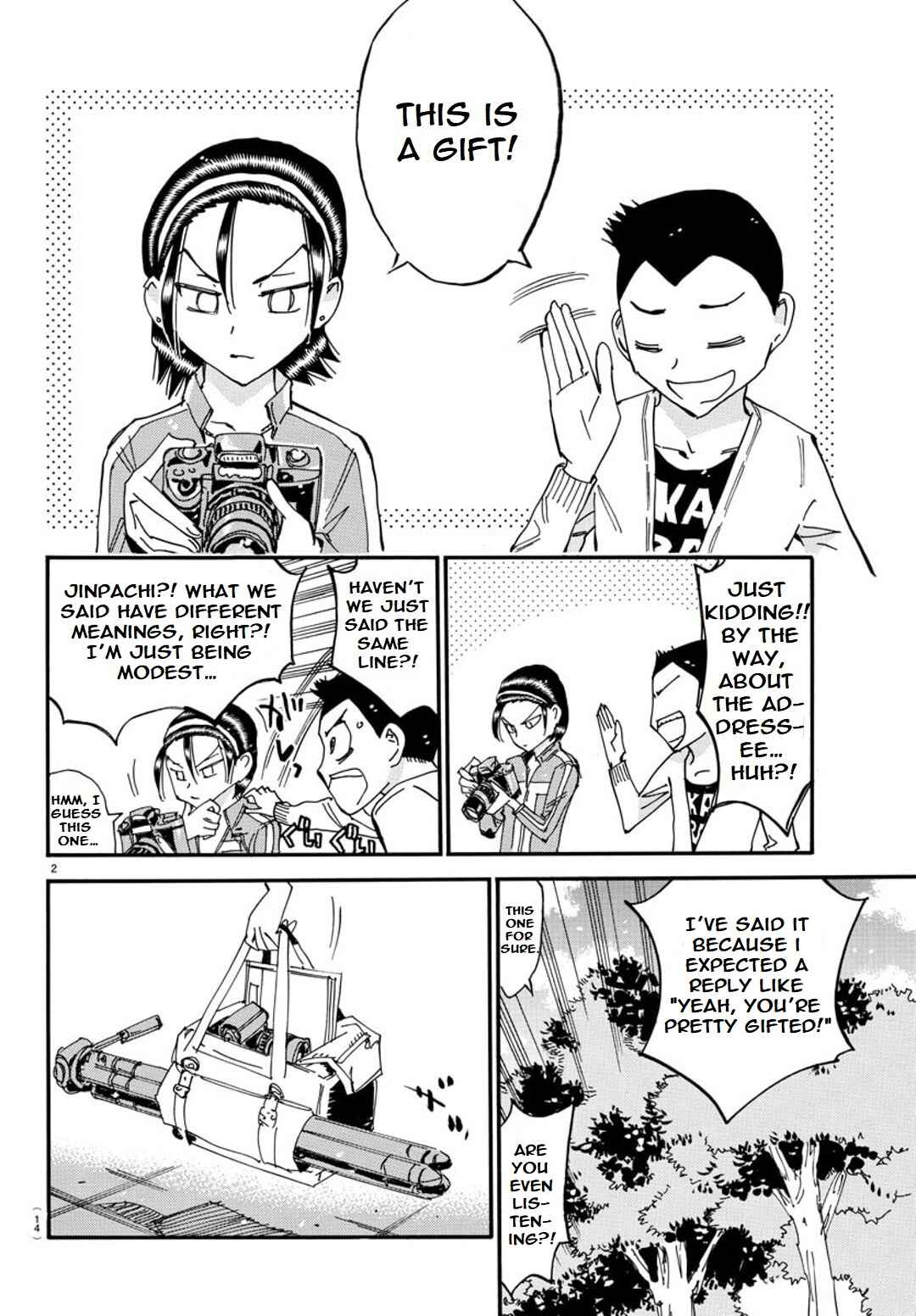 Page 8 Chapter 100 Yowamushi Pedal - Spare Bike