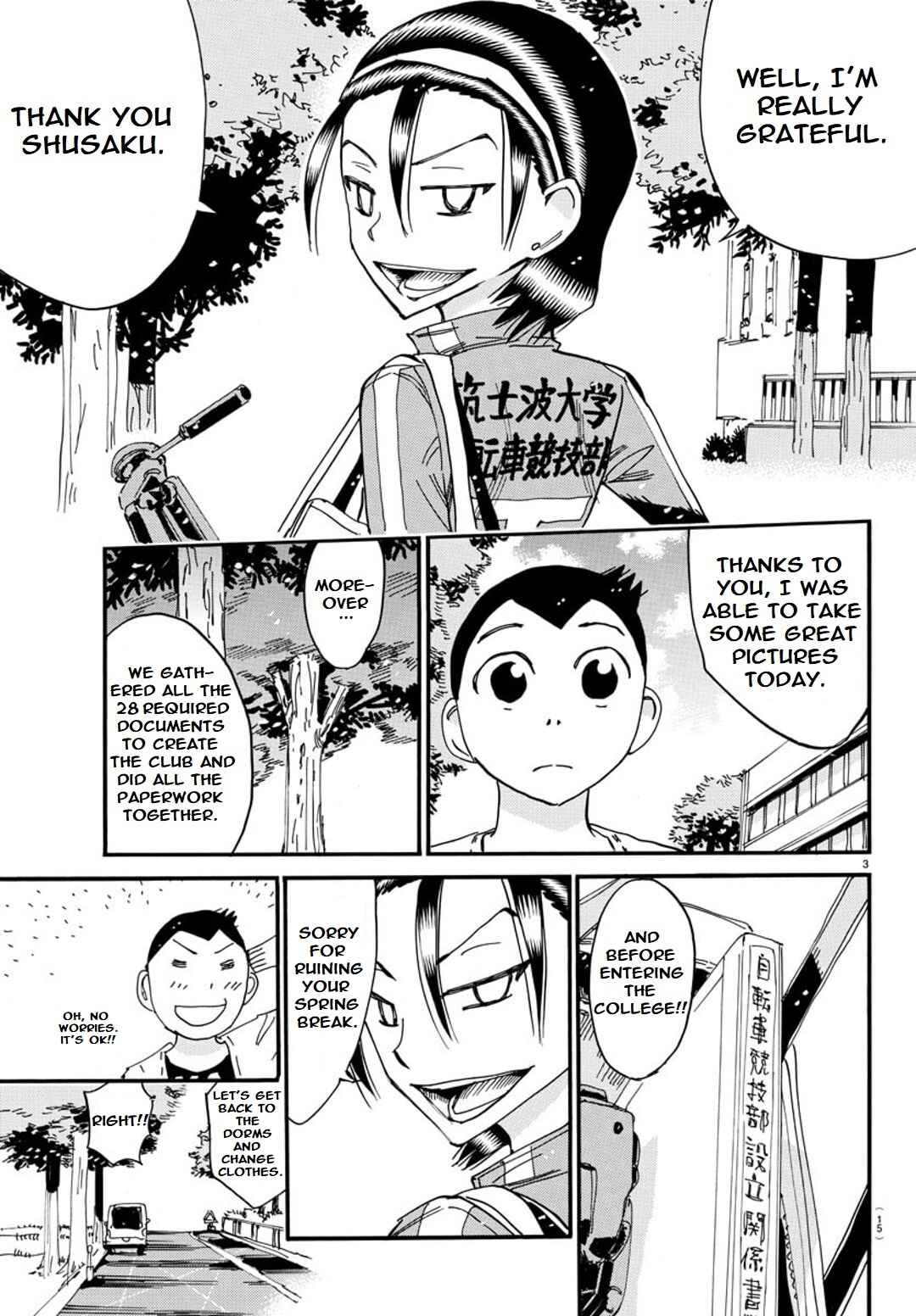 Page 9 Chapter 100 Yowamushi Pedal - Spare Bike