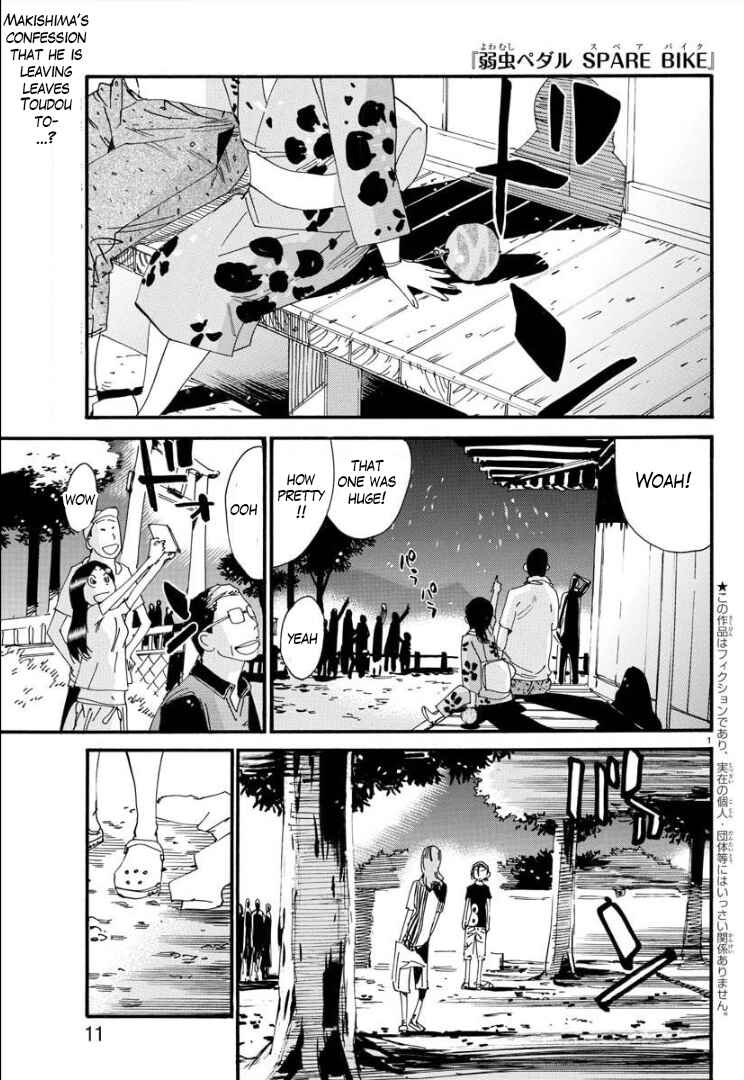 Page 5 Chapter 83 Yowamushi Pedal - Spare Bike