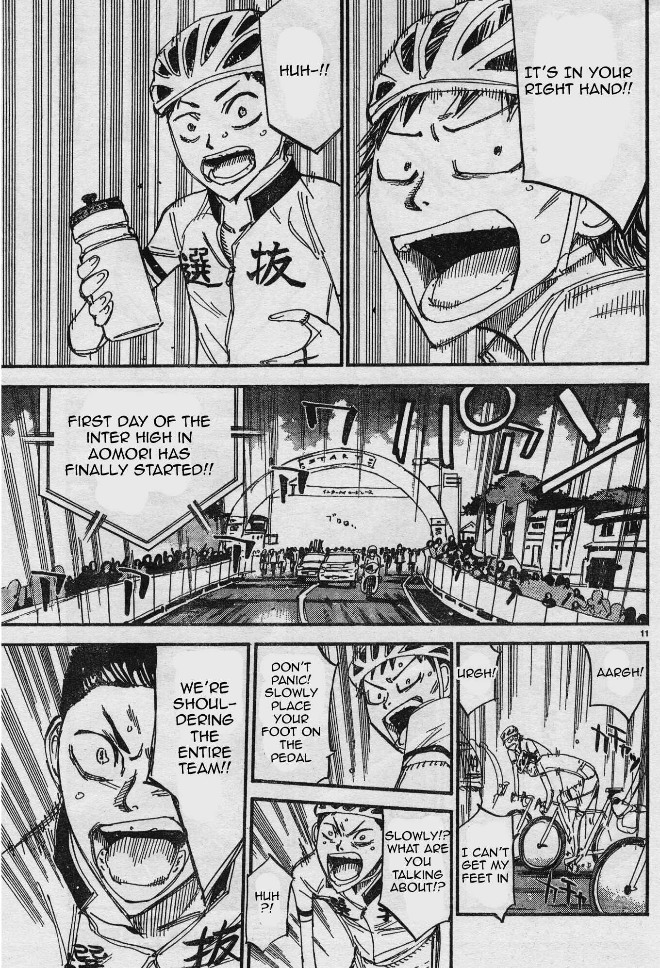 Page 11 Chapter 35 Yowamushi Pedal - Spare Bike