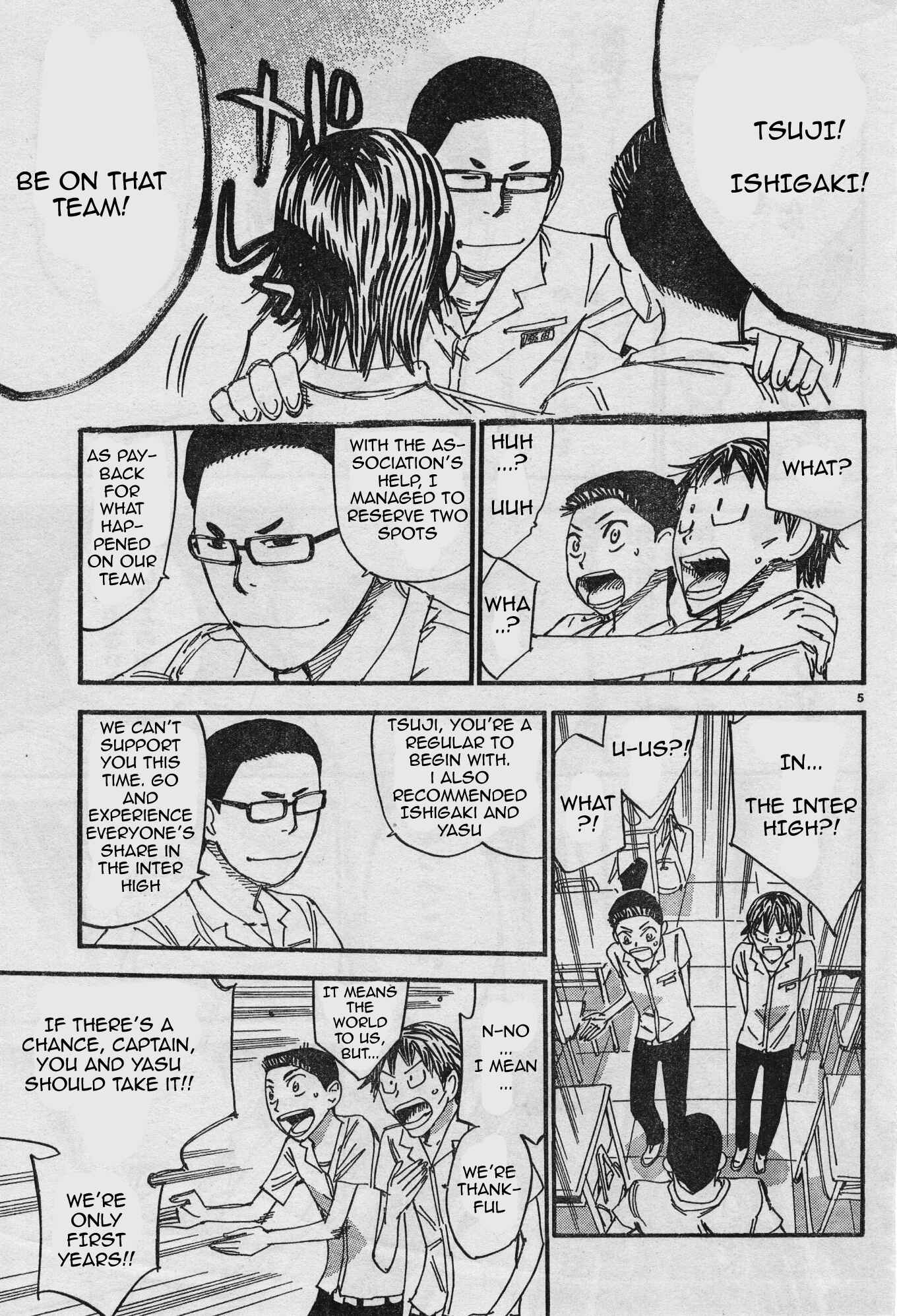 Page 5 Chapter 35 Yowamushi Pedal - Spare Bike