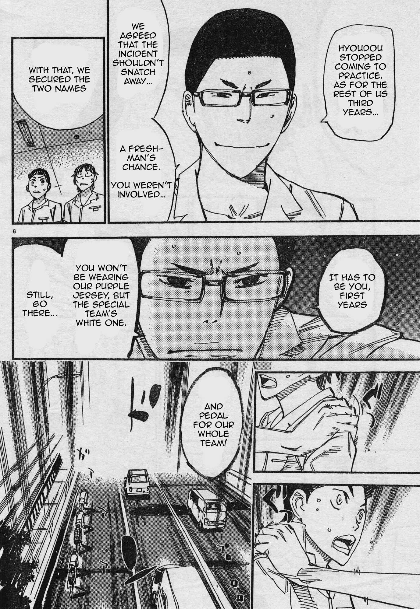 Page 6 Chapter 35 Yowamushi Pedal - Spare Bike