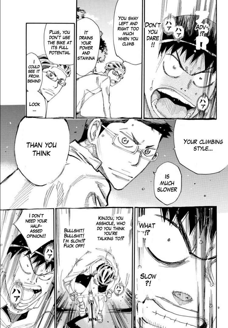 Page 9 Chapter 59 Yowamushi Pedal - Spare Bike
