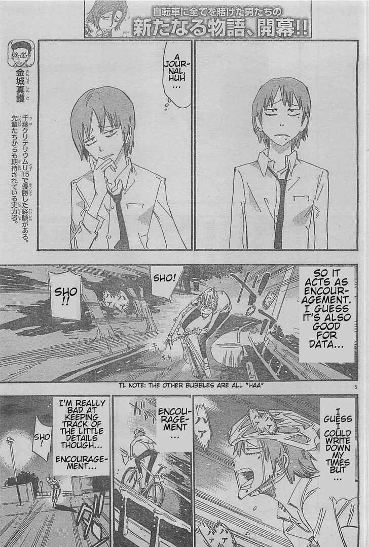 Page 5 Chapter 3 Yowamushi Pedal - Spare Bike