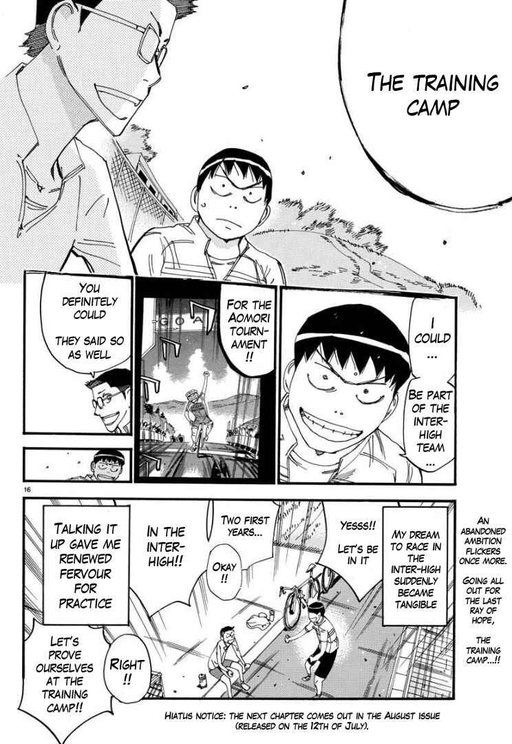 Page 16 Chapter 60 Yowamushi Pedal - Spare Bike